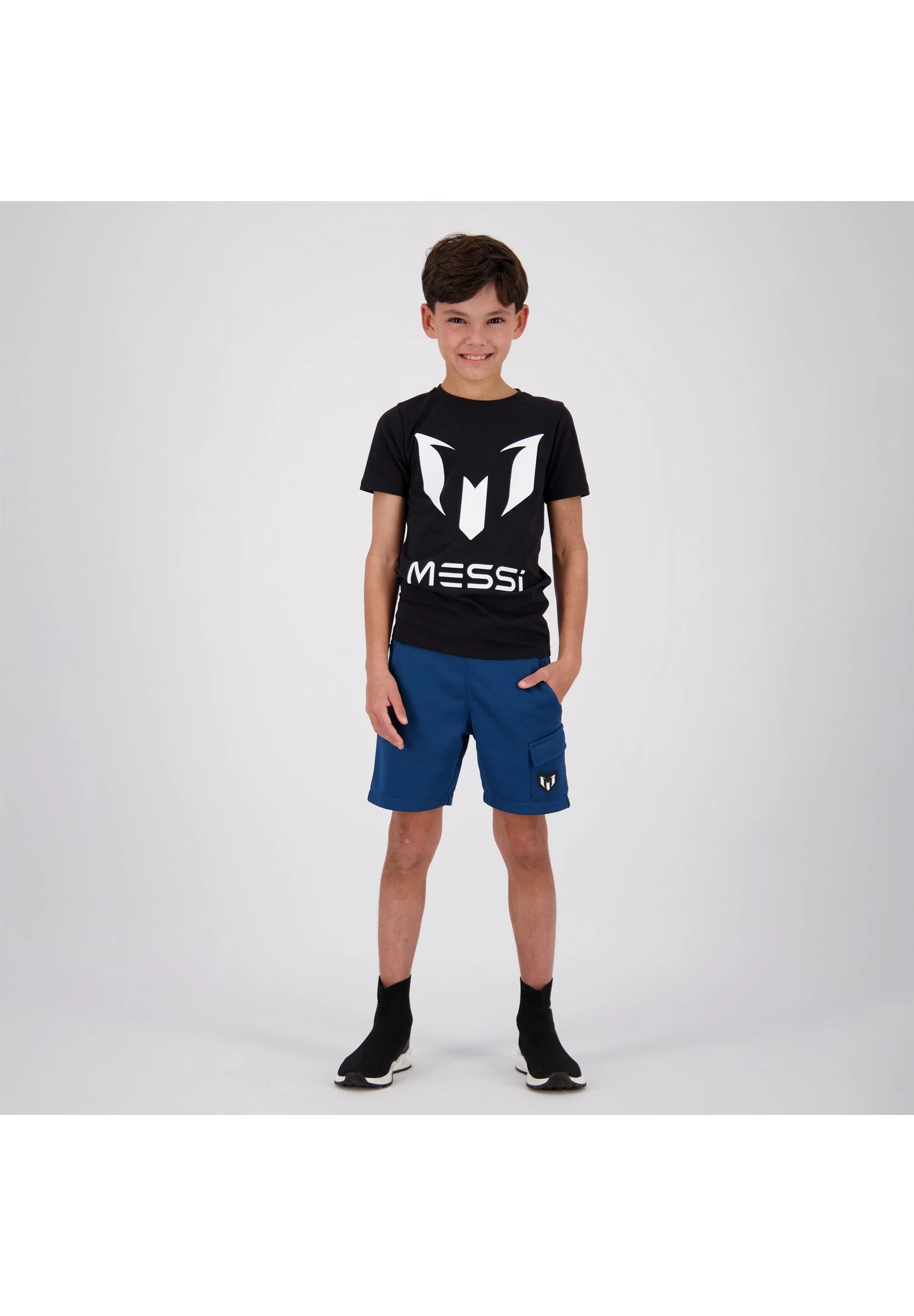 Vingino Logomessi- T-Shirt Print - Deep Black 1 Vingino Logomessi- T-Shirt Print - Deep Black