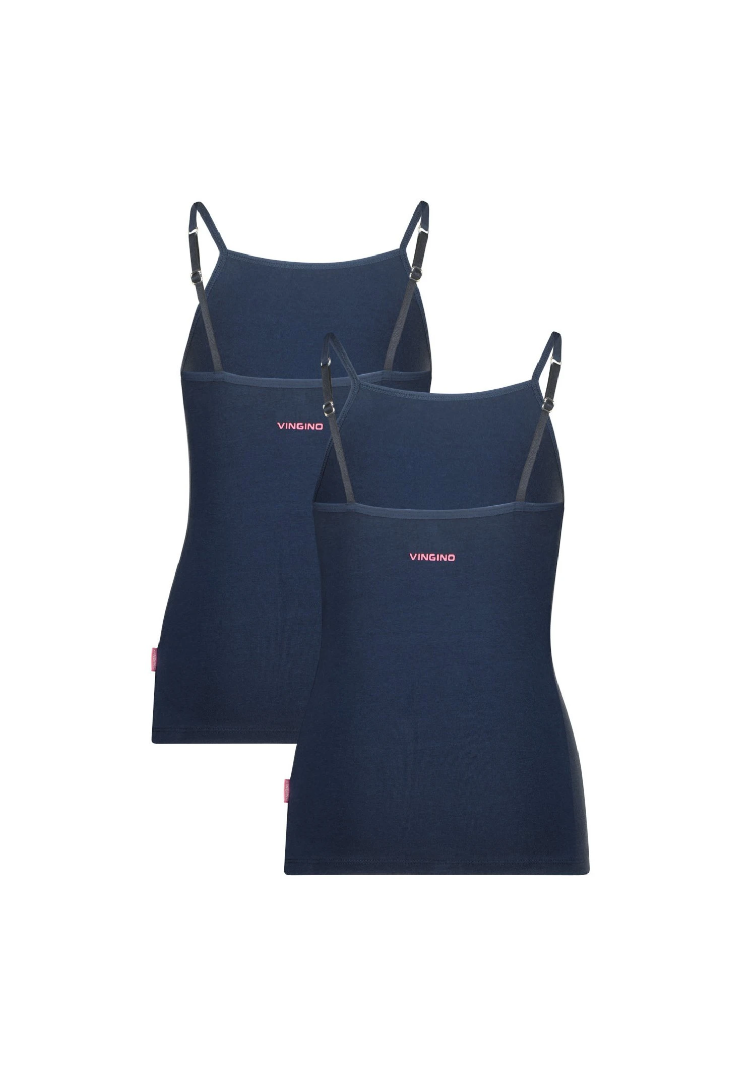 Vingino Singlet 2-Pack - Hemd - Dark Blue 2 Vingino Singlet 2-Pack - Hemd - Dark Blue - Afbeelding 2