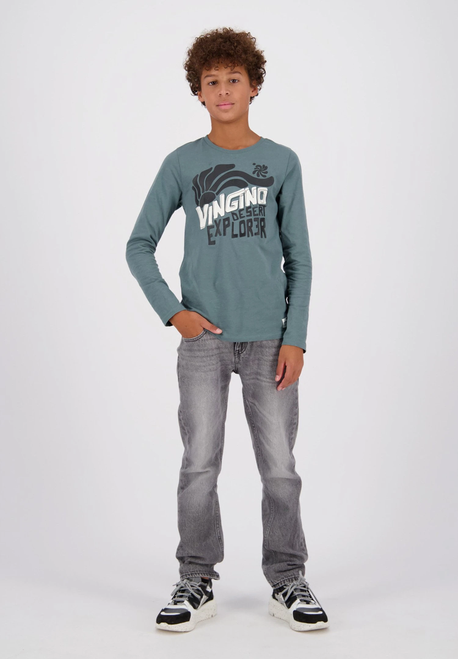 Vingino Jex - Longsleeve - Balsem Green 1 Vingino Jex - Longsleeve - Balsem Green