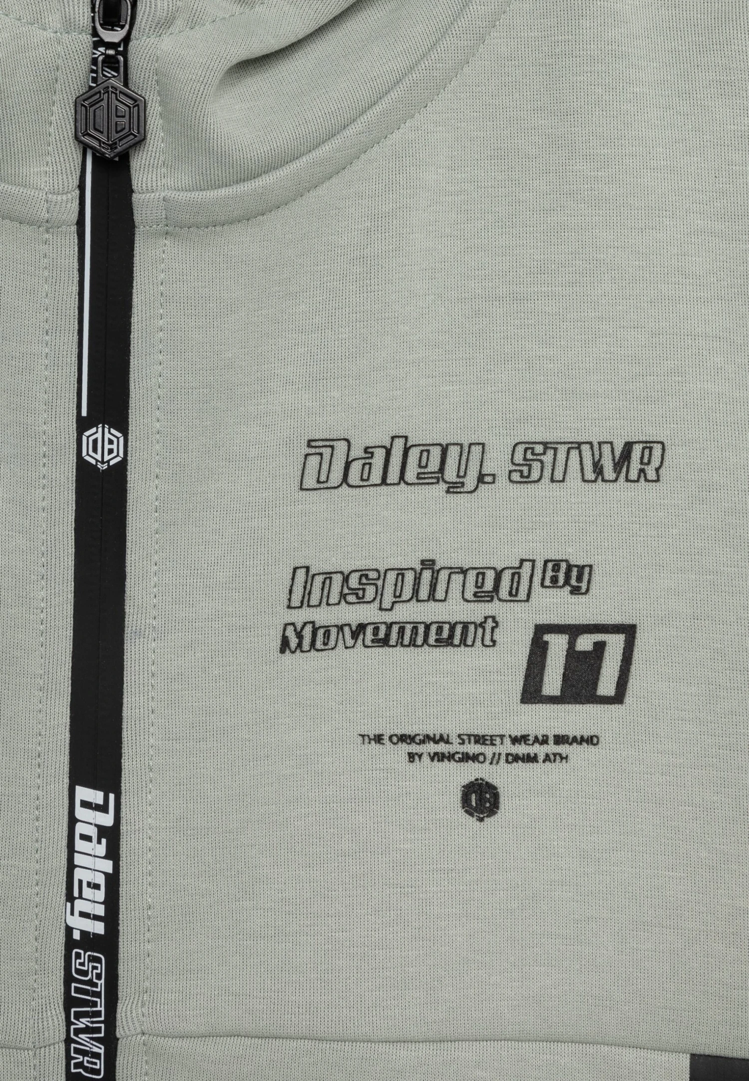 Vingino Onur - Sweater Met Rits - Mineral Mint 3 Vingino Onur - Sweater Met Rits - Mineral Mint - Afbeelding 3