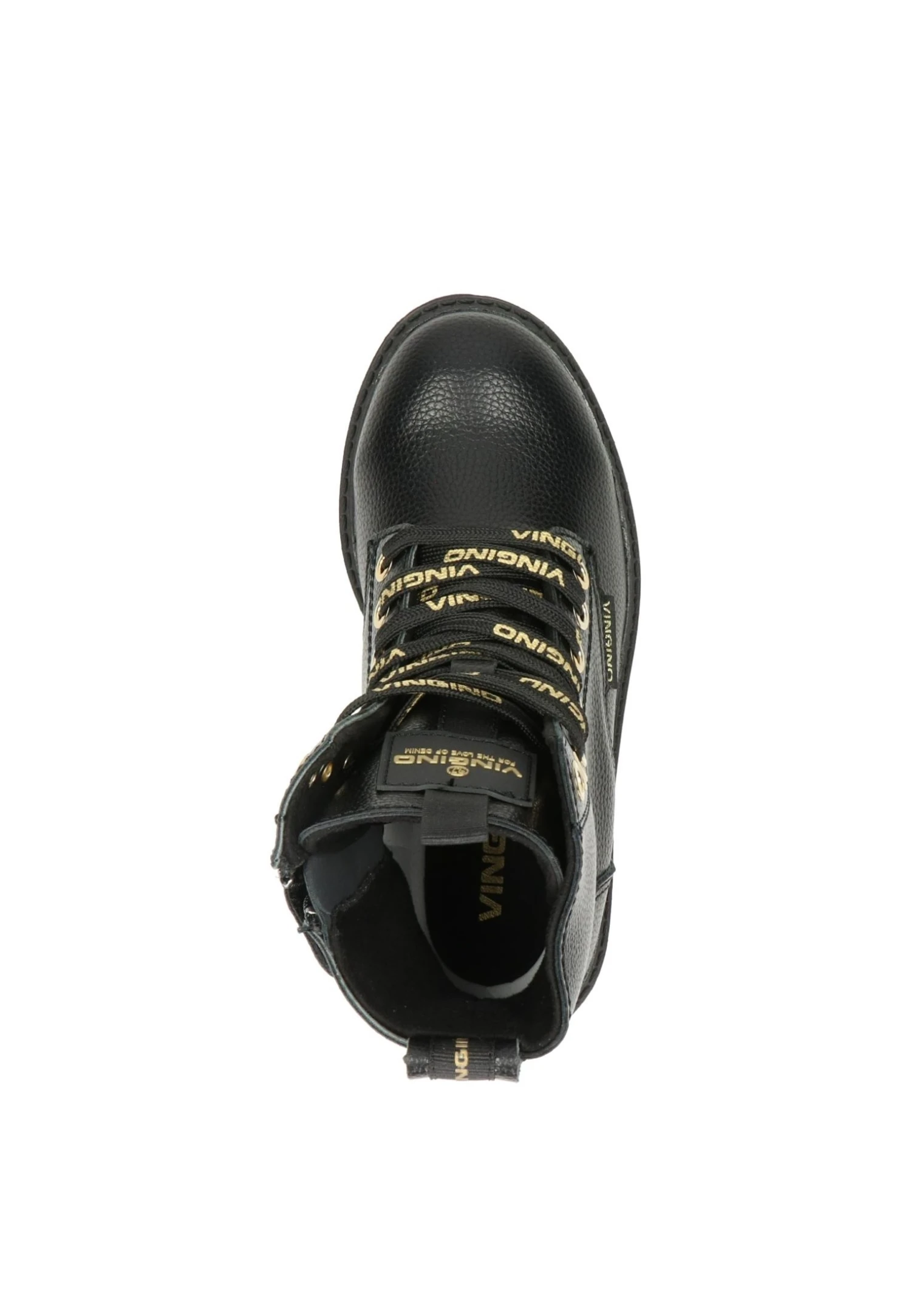 Vingino Veterboots - Zwart 2 Vingino Veterboots - Zwart - Afbeelding 2