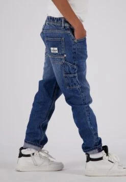 Vingino Peppe Carpenter- Straight Leg Jeans - Blue Vintage 8 Vingino Peppe Carpenter- Straight Leg Jeans - Blue Vintage -Vingino 571c3d42a9cc4332976a5325319bd4ae