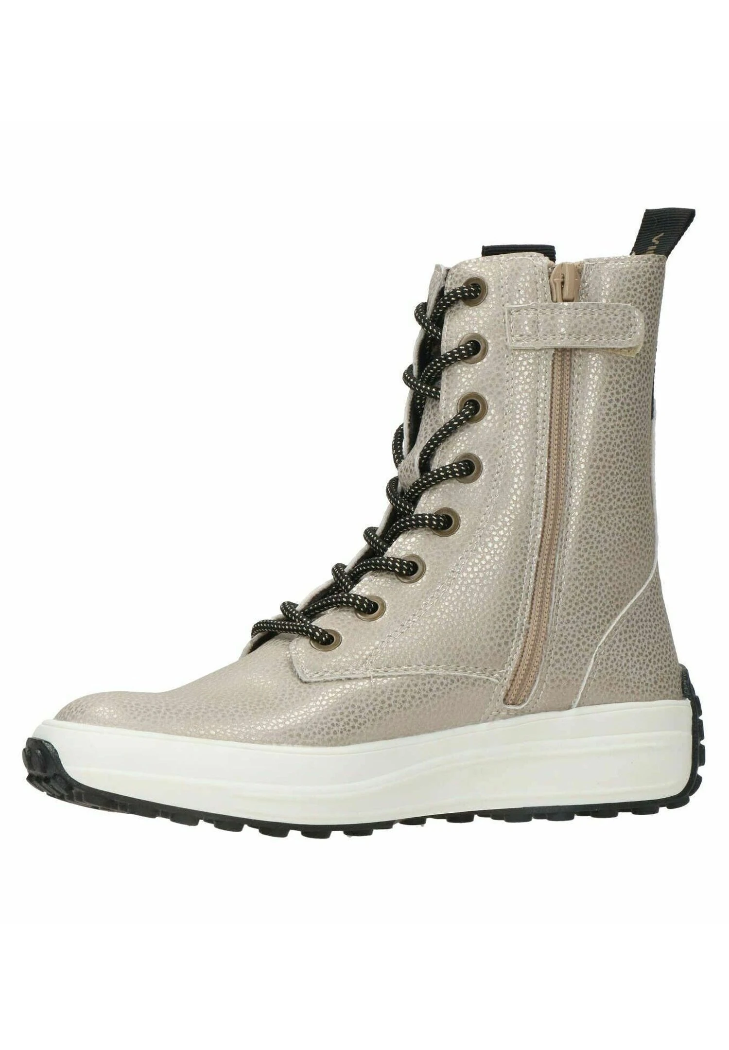 Vingino Rebecca Hi - Veterboots - Beige 2 Vingino Rebecca Hi - Veterboots - Beige - Afbeelding 2