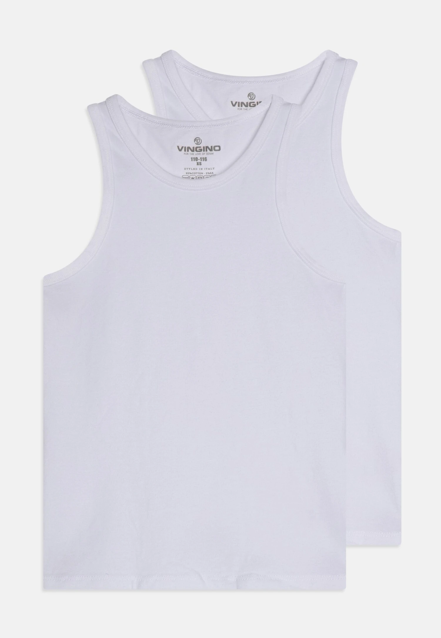 Vingino 2 Pack - Top - Real White 1 Vingino 2 Pack - Top - Real White