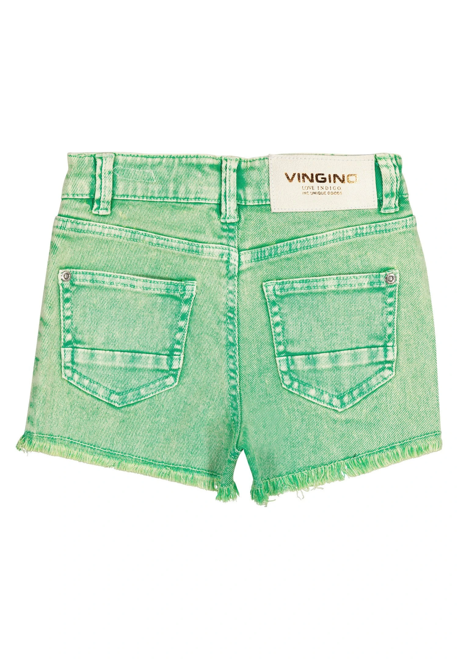 Vingino Dafina - Jeansshort - Poppy Green 4 Vingino Dafina - Jeansshort - Poppy Green - Afbeelding 4