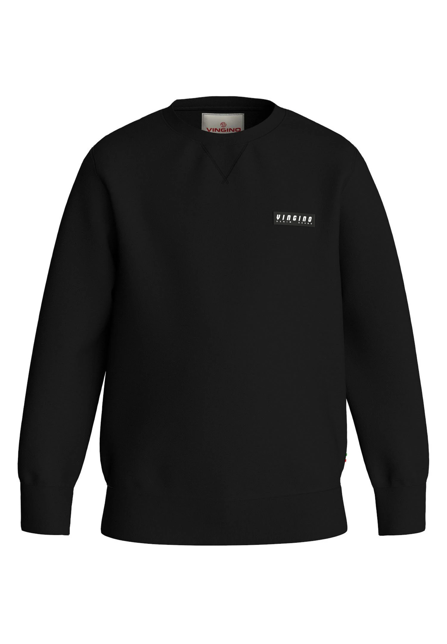 Vingino Basic-Crew - Sweater - Deep Black 1 Vingino Basic-Crew - Sweater - Deep Black
