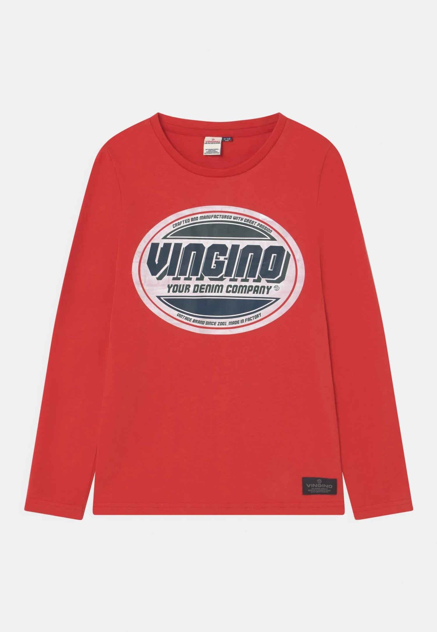 Vingino Jantoni - Longsleeve - Blaze Red 1 Vingino Jantoni - Longsleeve - Blaze Red