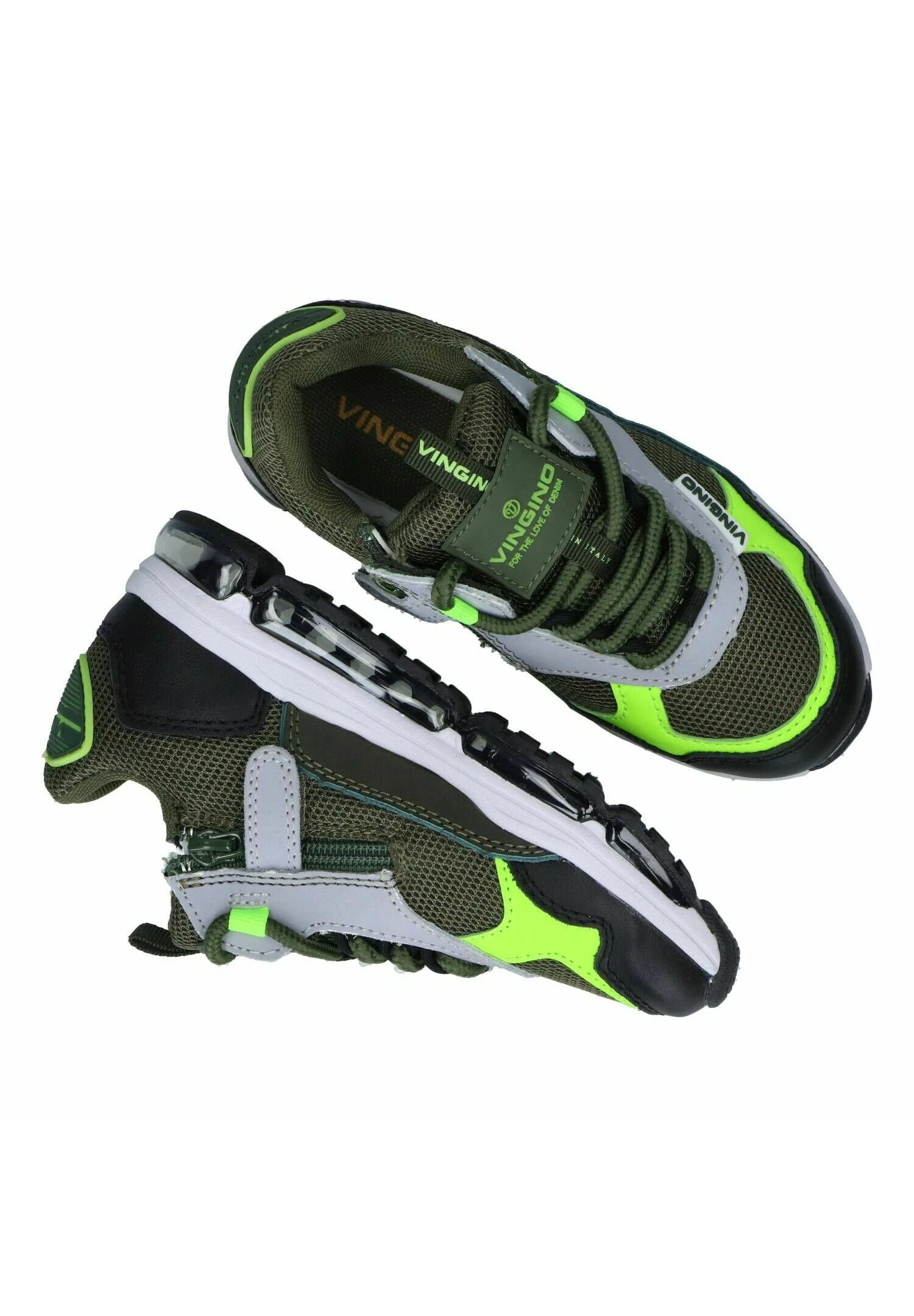 Vingino Oxup - Sneakers Laag - Muulti Army 5 Vingino Oxup - Sneakers Laag - Muulti Army - Afbeelding 5