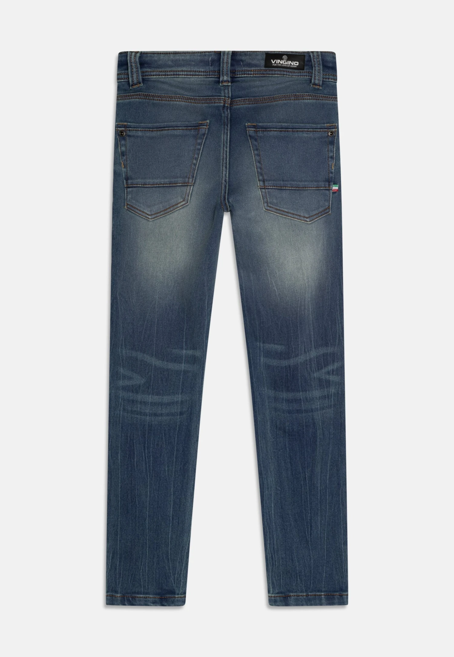 Vingino Davino - Slim Fit Jeans - Blue Vintage 2 Vingino Davino - Slim Fit Jeans - Blue Vintage - Afbeelding 2