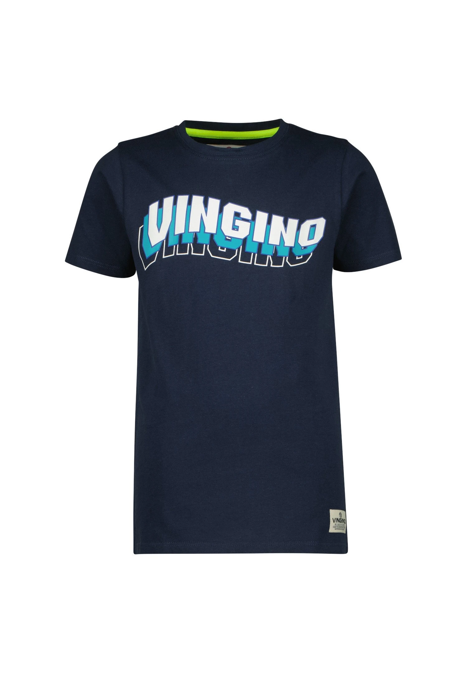 Vingino Heccos - T-Shirt Print - Dark Blue 1 Vingino Heccos - T-Shirt Print - Dark Blue