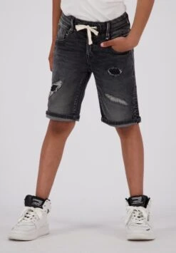 Vingino Cecario - Jeansshort - Black Vintage
