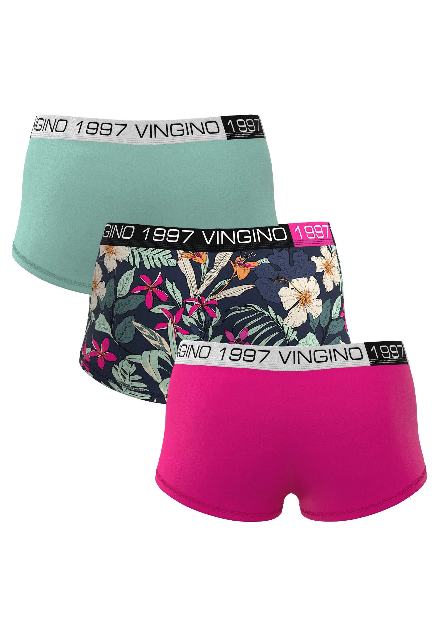 Vingino 3 Pack - Onderbroeken - Pink Glo 2 Vingino 3 Pack - Onderbroeken - Pink Glo - Afbeelding 2