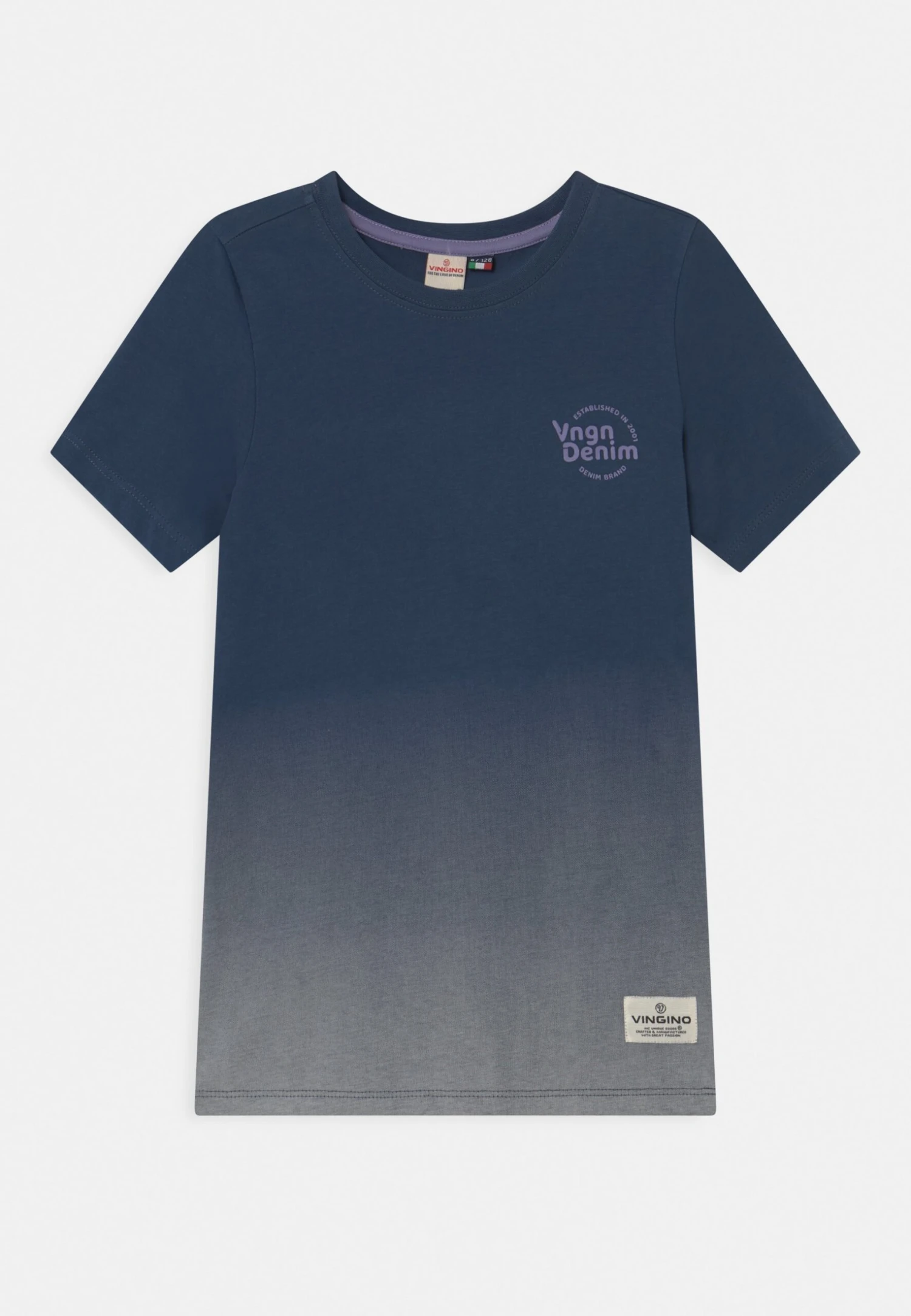 Vingino Hiro - T-Shirt Print - Oil Blue 1 Vingino Hiro - T-Shirt Print - Oil Blue