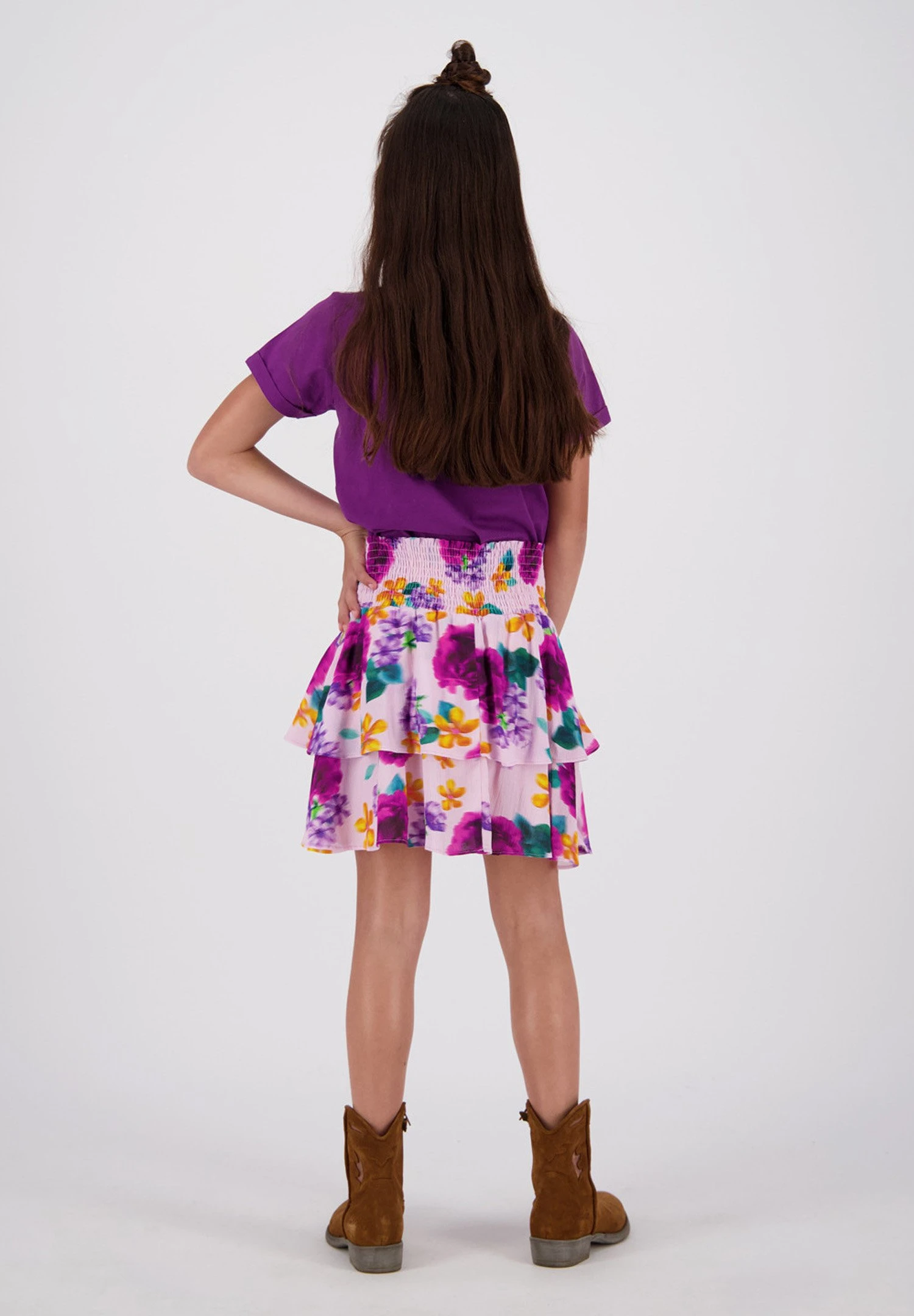 Vingino Hera - T-Shirt Print - Deep Plum Purple 2 Vingino Hera - T-Shirt Print - Deep Plum Purple - Afbeelding 2