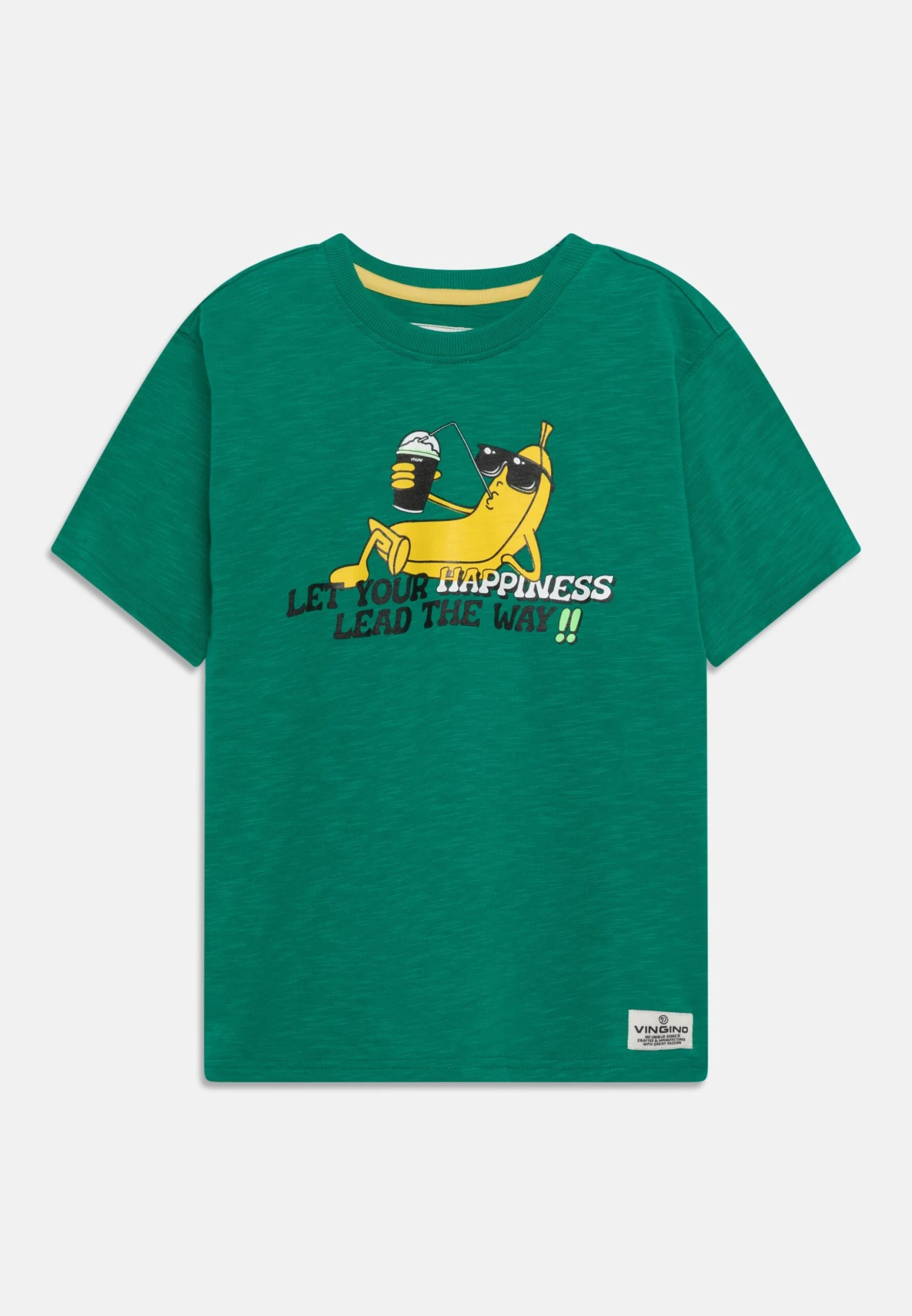 Vingino Hartoon - T-Shirt Print - Beach Green 1 Vingino Hartoon - T-Shirt Print - Beach Green