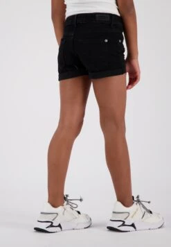 Vingino Damara - Jeansshort - Black -Vingino 68cf51bc3967419383cdec3fe3f6c869