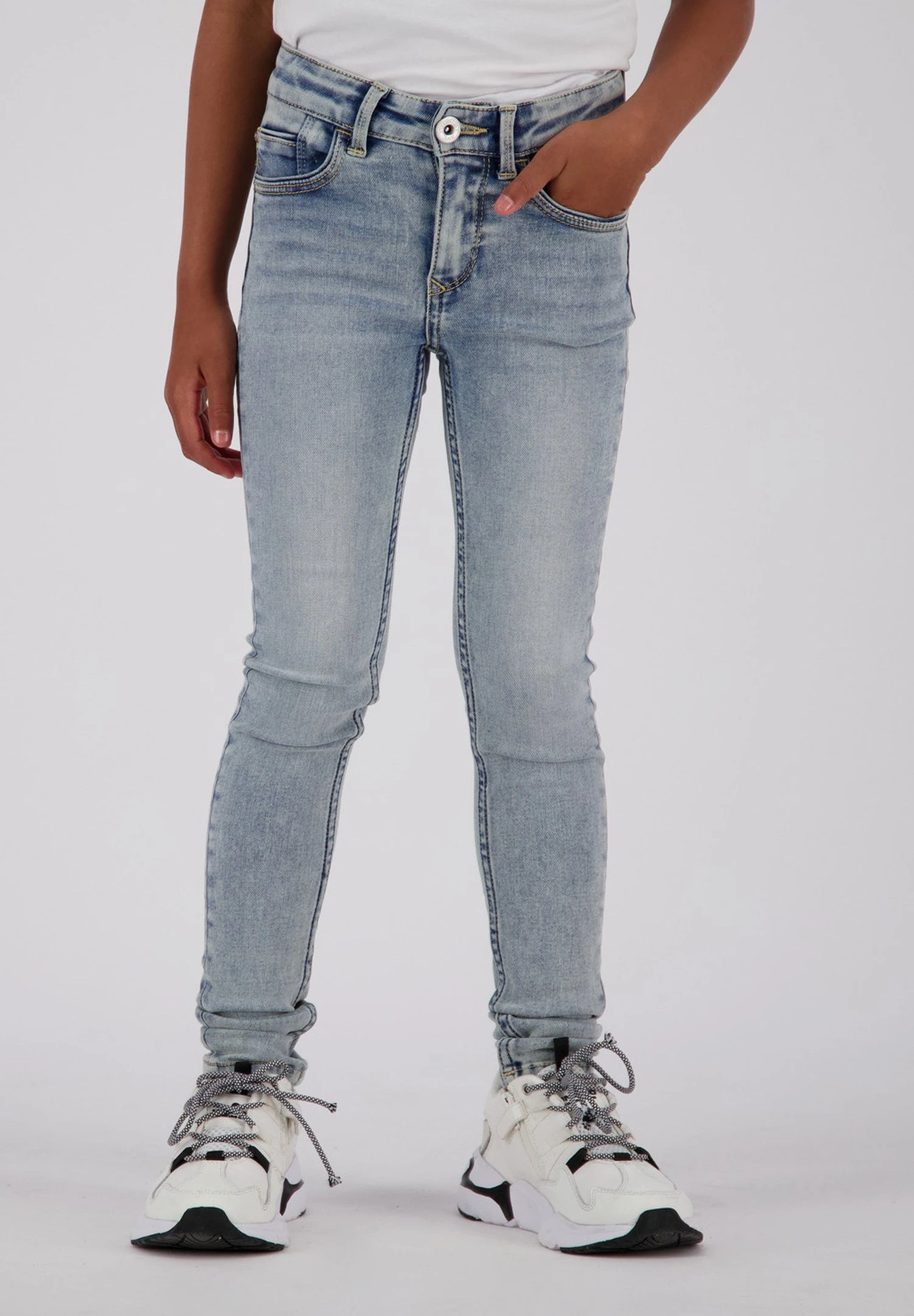 Vingino Belize - Jeans Skinny Fit - Light Vintage 1 Vingino Belize - Jeans Skinny Fit - Light Vintage