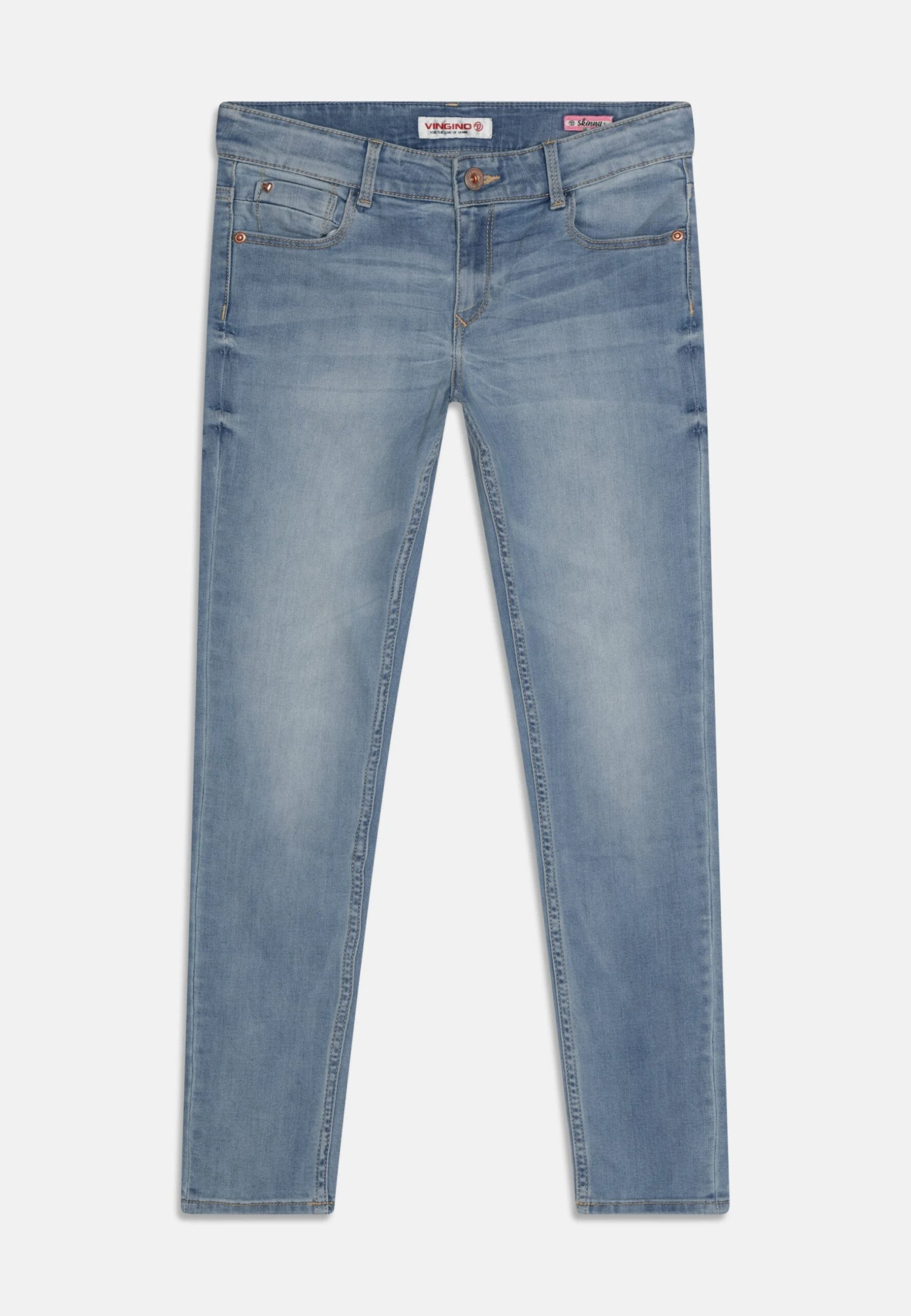 Vingino Aria+ - Slim Fit Jeans - Light Indigo 1 Vingino Aria+ - Slim Fit Jeans - Light Indigo