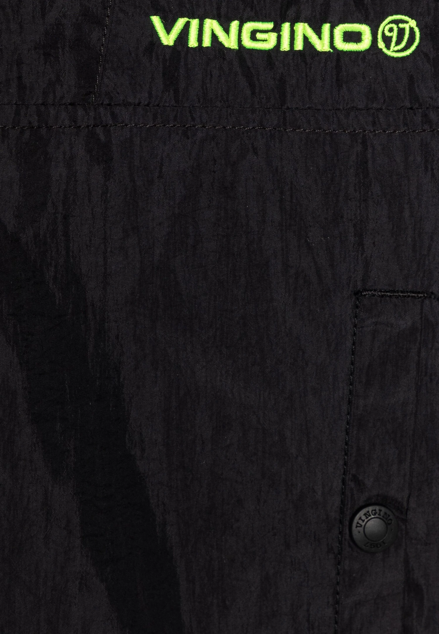 Vingino Tisetra - Lichte Jas - Deep Black 3 Vingino Tisetra - Lichte Jas - Deep Black - Afbeelding 3