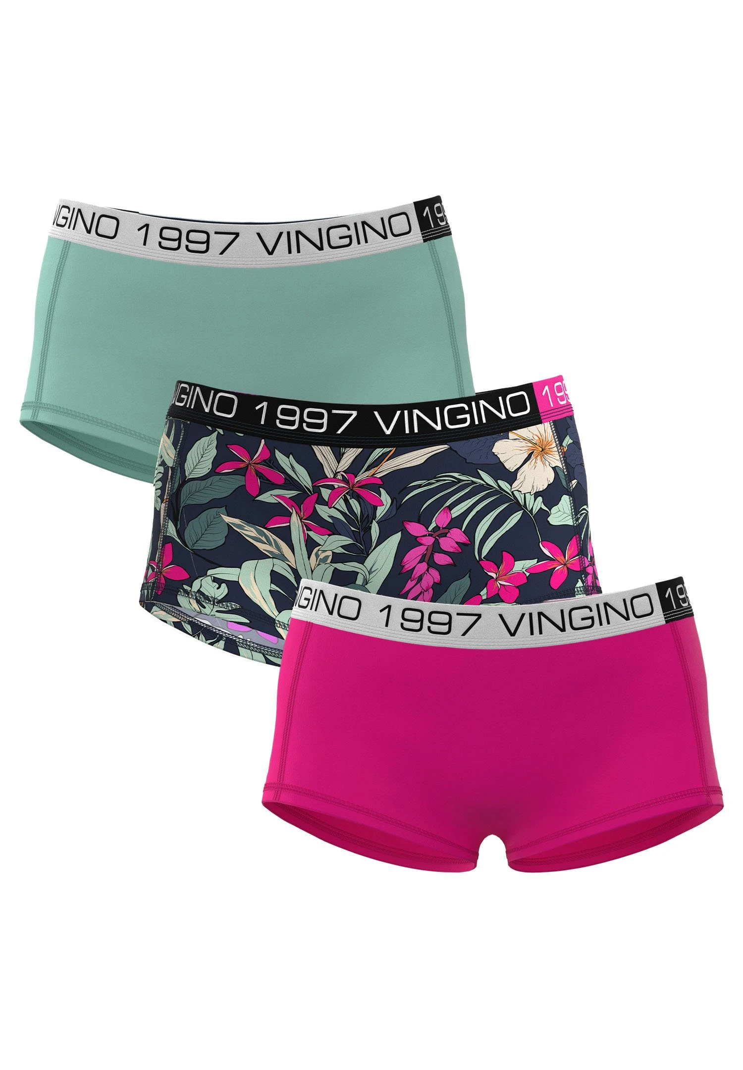 Vingino 3 Pack - Onderbroeken - Pink Glo 1 Vingino 3 Pack - Onderbroeken - Pink Glo