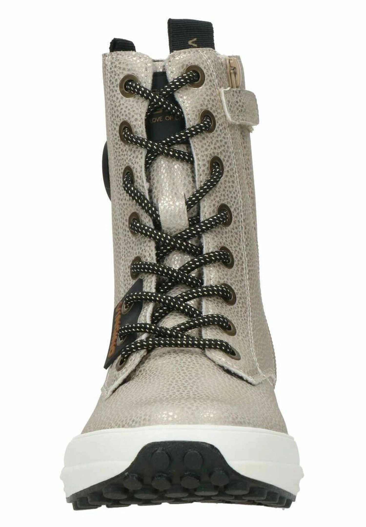 Vingino Rebecca Hi - Veterboots - Beige 5 Vingino Rebecca Hi - Veterboots - Beige - Afbeelding 5