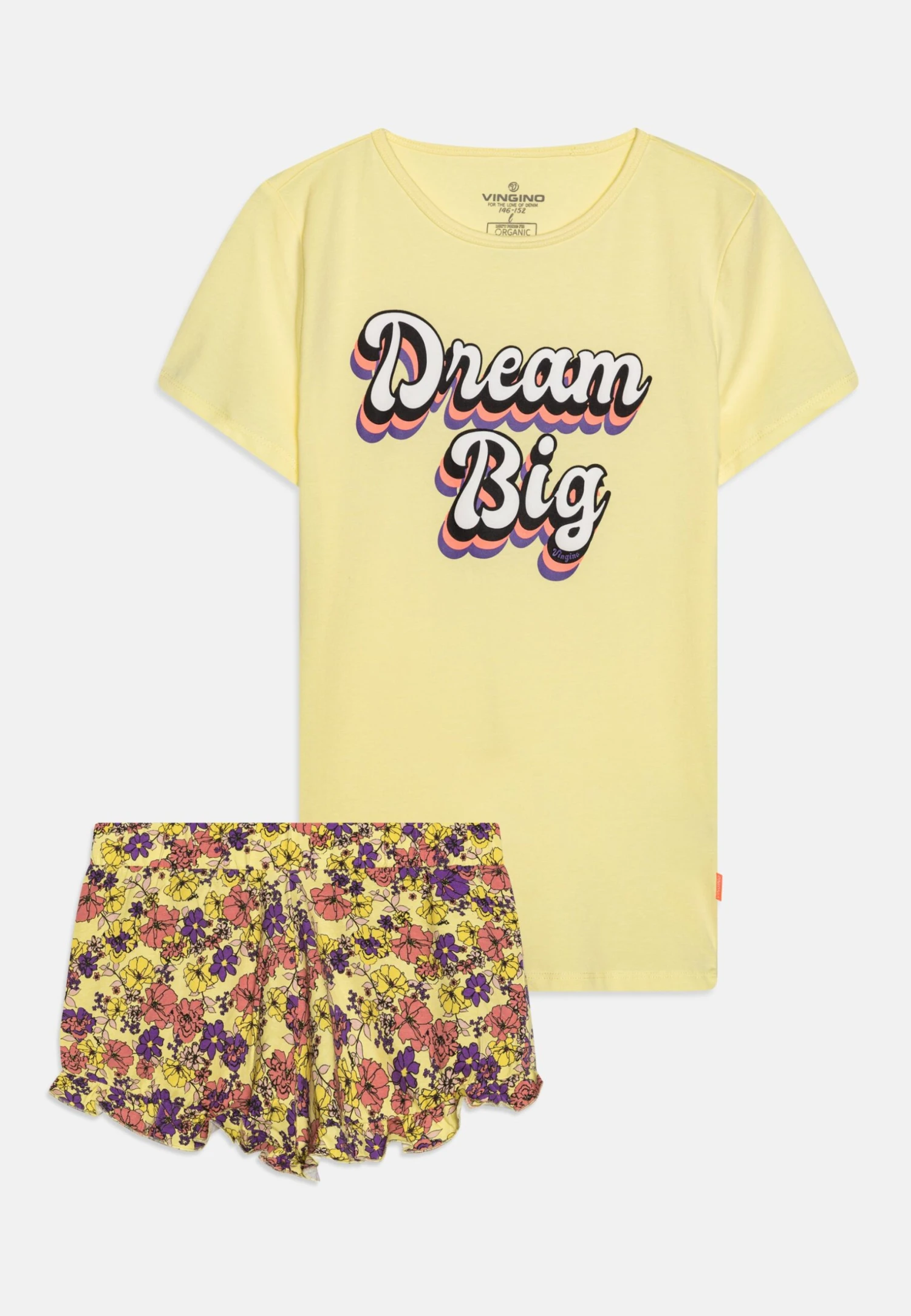 Vingino Wyke - Pyjama - Cream Yellow 1 Vingino Wyke - Pyjama - Cream Yellow