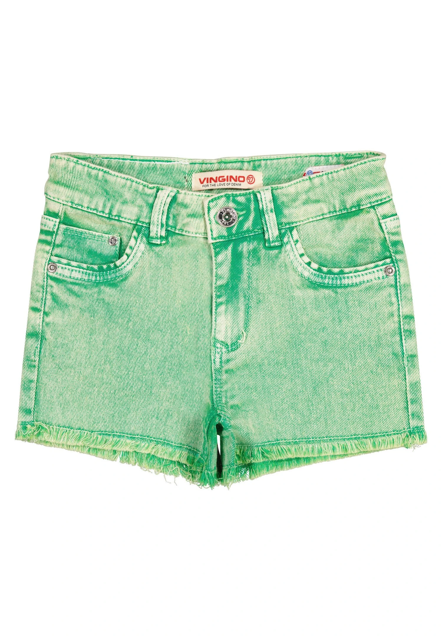 Vingino Dafina - Jeansshort - Poppy Green 3 Vingino Dafina - Jeansshort - Poppy Green - Afbeelding 3