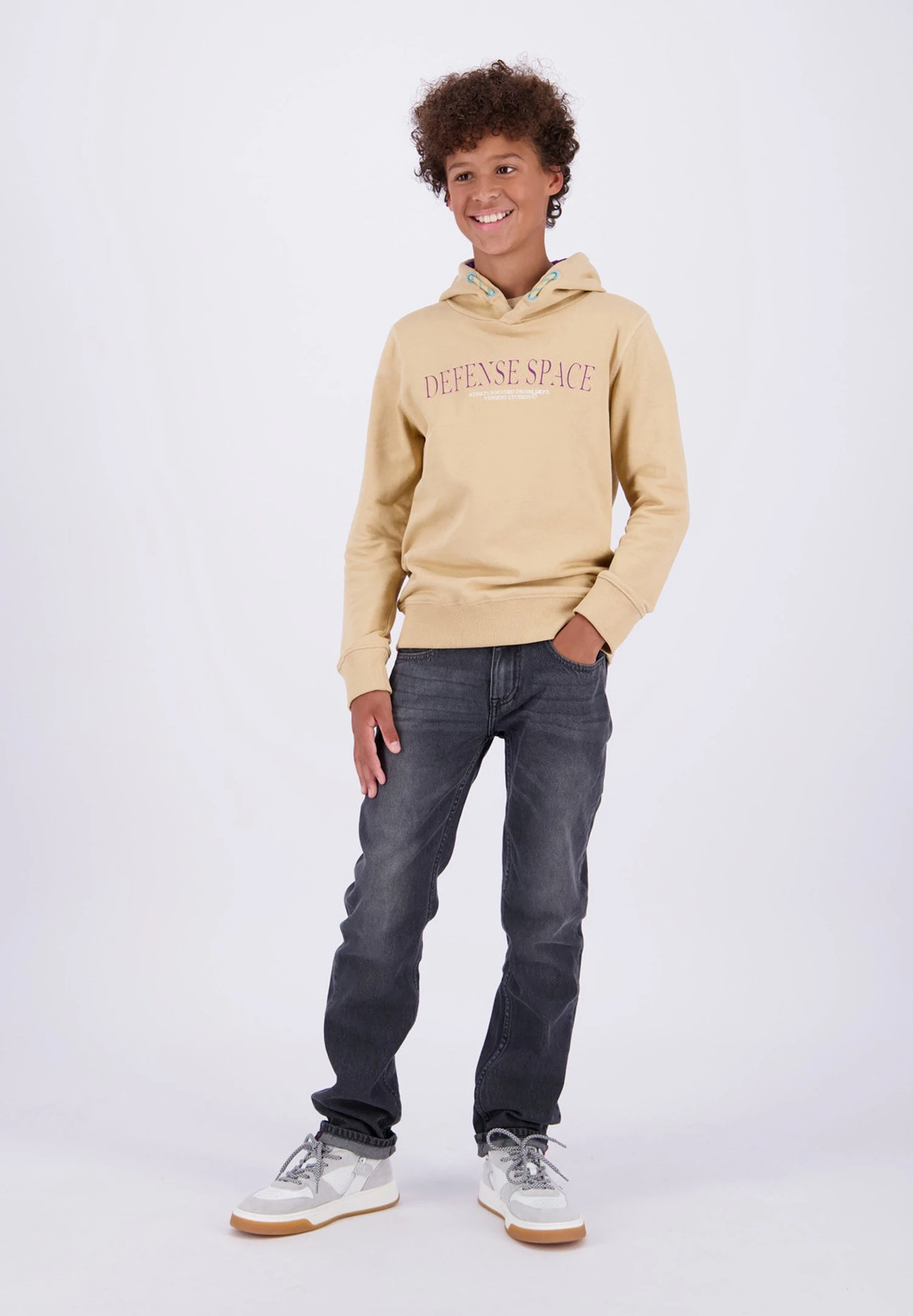 Vingino Nio Nio - Hoodie - Spruce Sand 1 Vingino Nio Nio - Hoodie - Spruce Sand