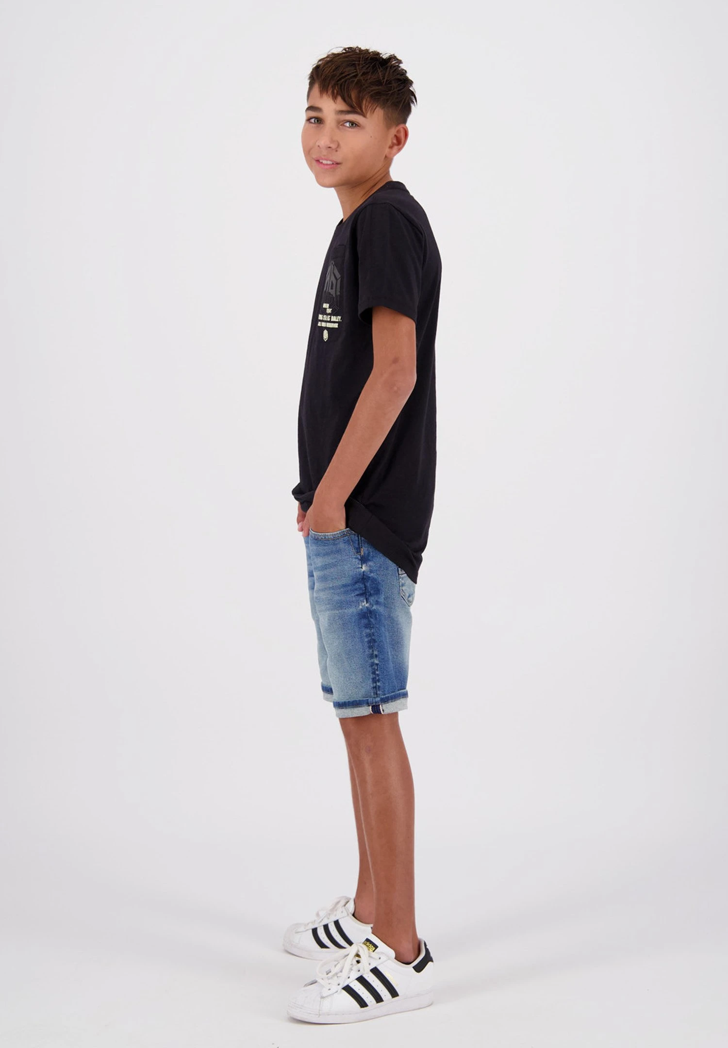 Vingino Hevelio - T-Shirt Print - Deep Black 3 Vingino Hevelio - T-Shirt Print - Deep Black - Afbeelding 3