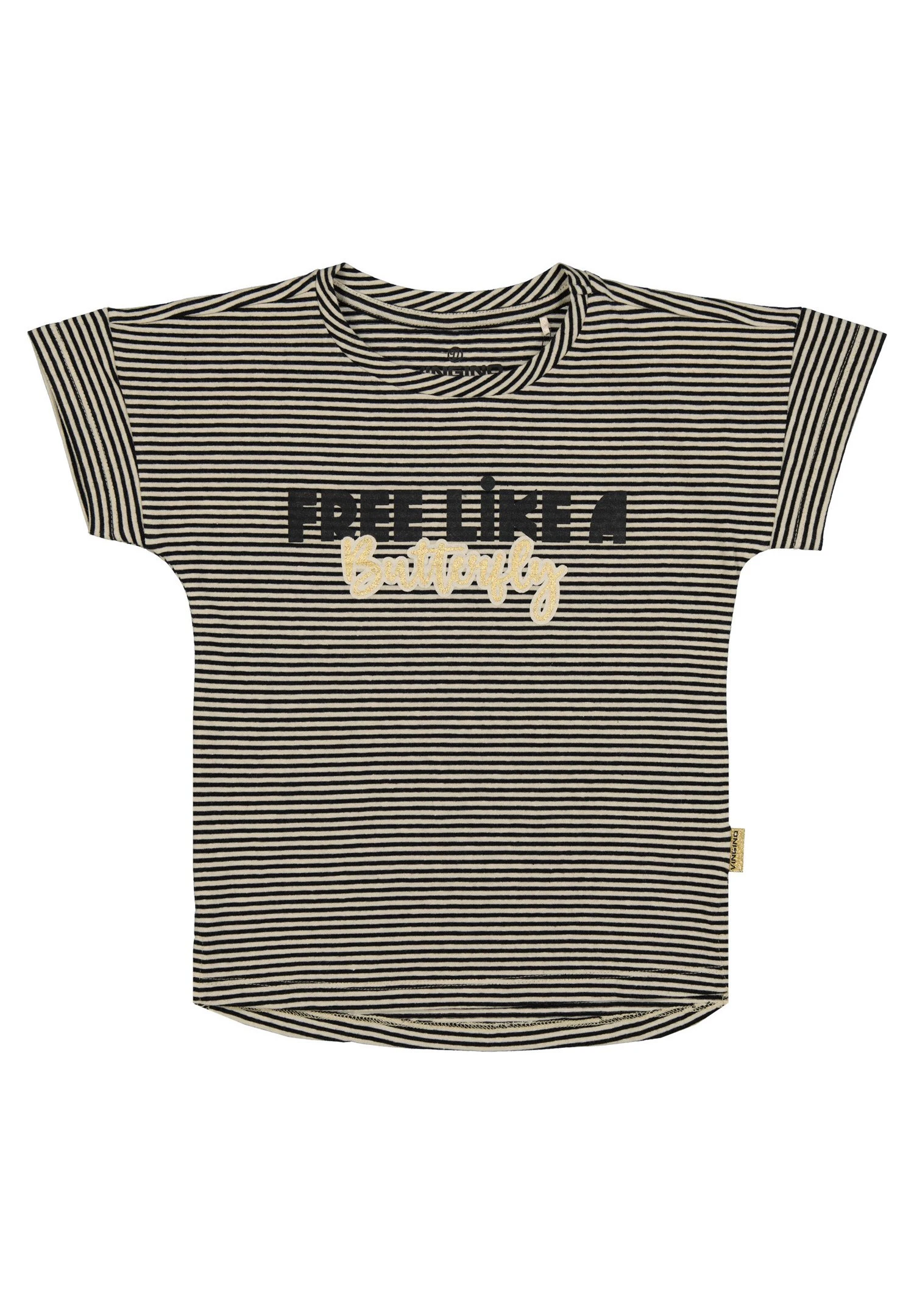 Vingino Hiba - T-Shirt Print - Deep Black 3 Vingino Hiba - T-Shirt Print - Deep Black - Afbeelding 3