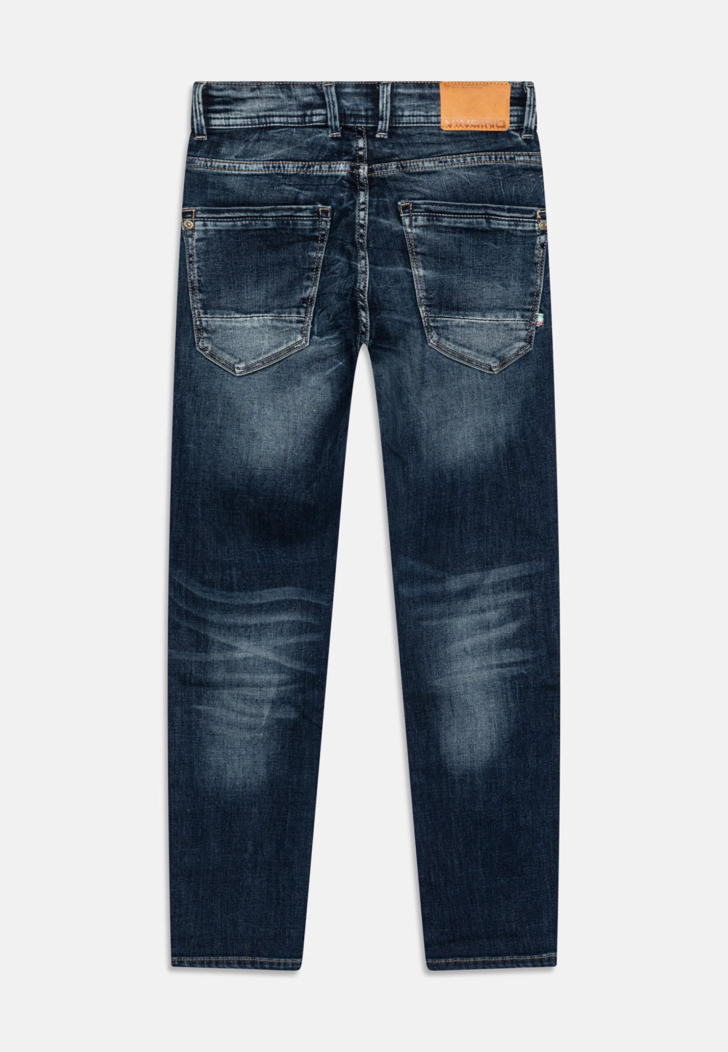 Vingino Straight Leg Jeans - Cruziale Blue 2 Vingino Straight Leg Jeans - Cruziale Blue - Afbeelding 2