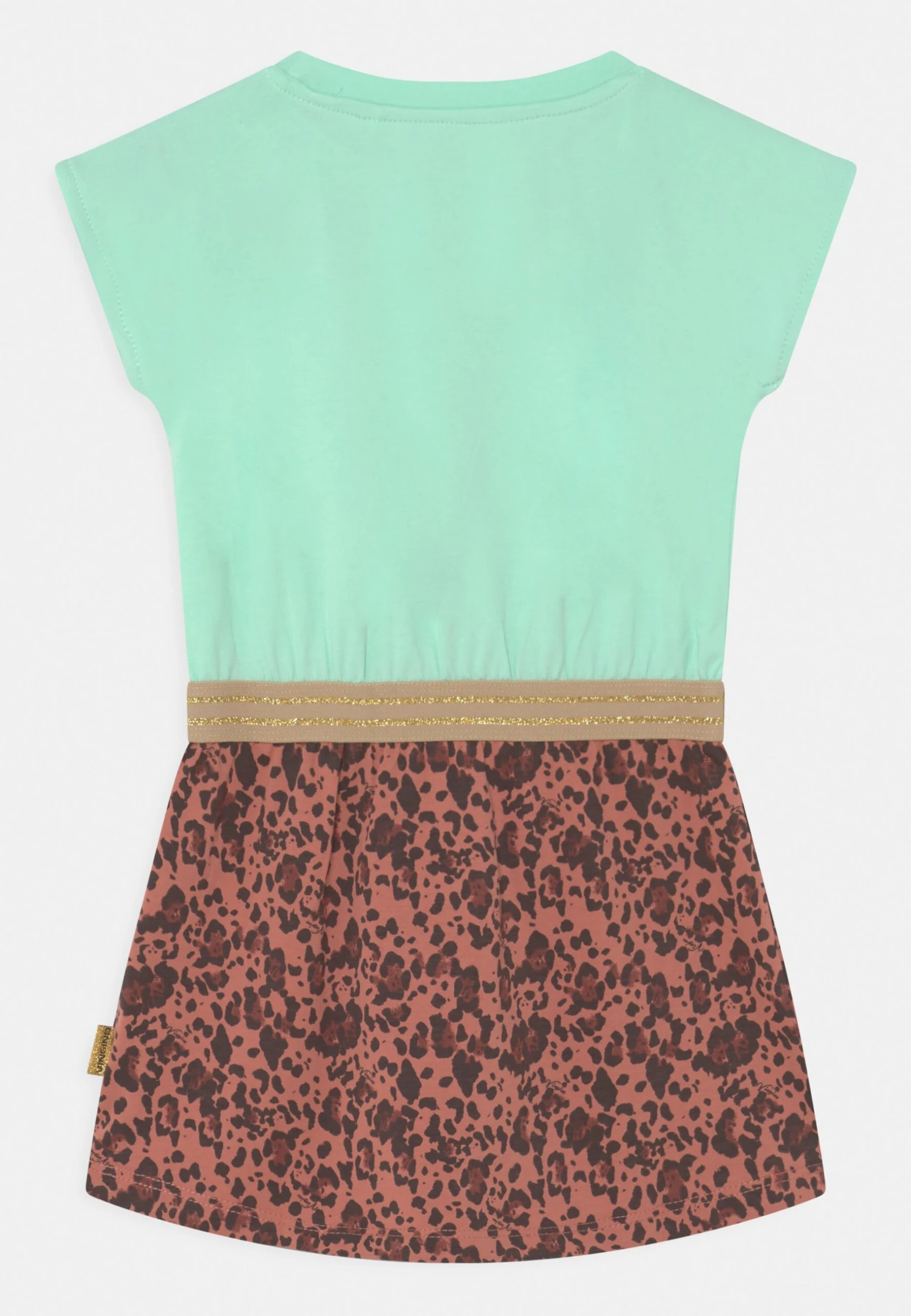 Vingino Pauline - Jerseyjurk - Electric Mint 2 Vingino Pauline - Jerseyjurk - Electric Mint - Afbeelding 2