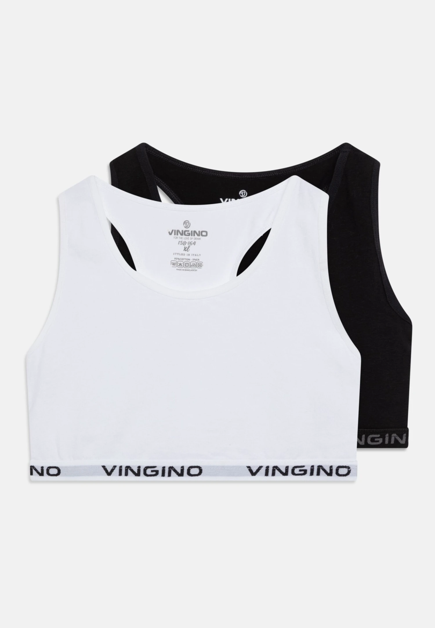 Vingino 2 Pack - Bustier - Multicolor/Black 1 Vingino 2 Pack - Bustier - Multicolor/Black