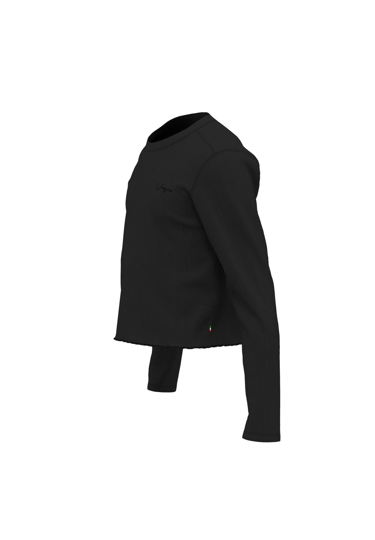 Vingino G-Basic-Tee - Longsleeve - Deep Black 3 Vingino G-Basic-Tee - Longsleeve - Deep Black - Afbeelding 3