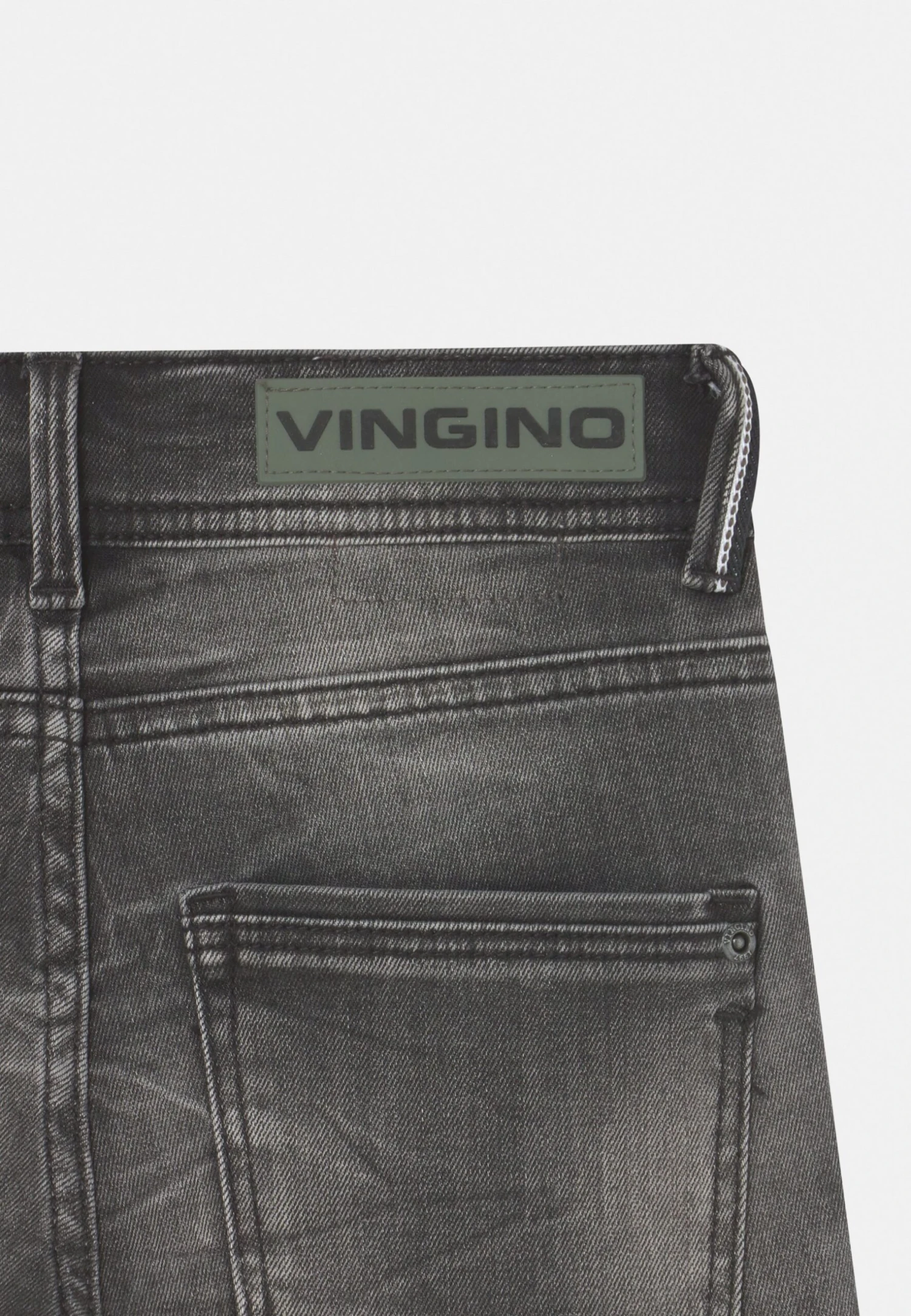 Vingino Carlisio - Jeansshort - Dark Grey Vintage 3 Vingino Carlisio - Jeansshort - Dark Grey Vintage - Afbeelding 3
