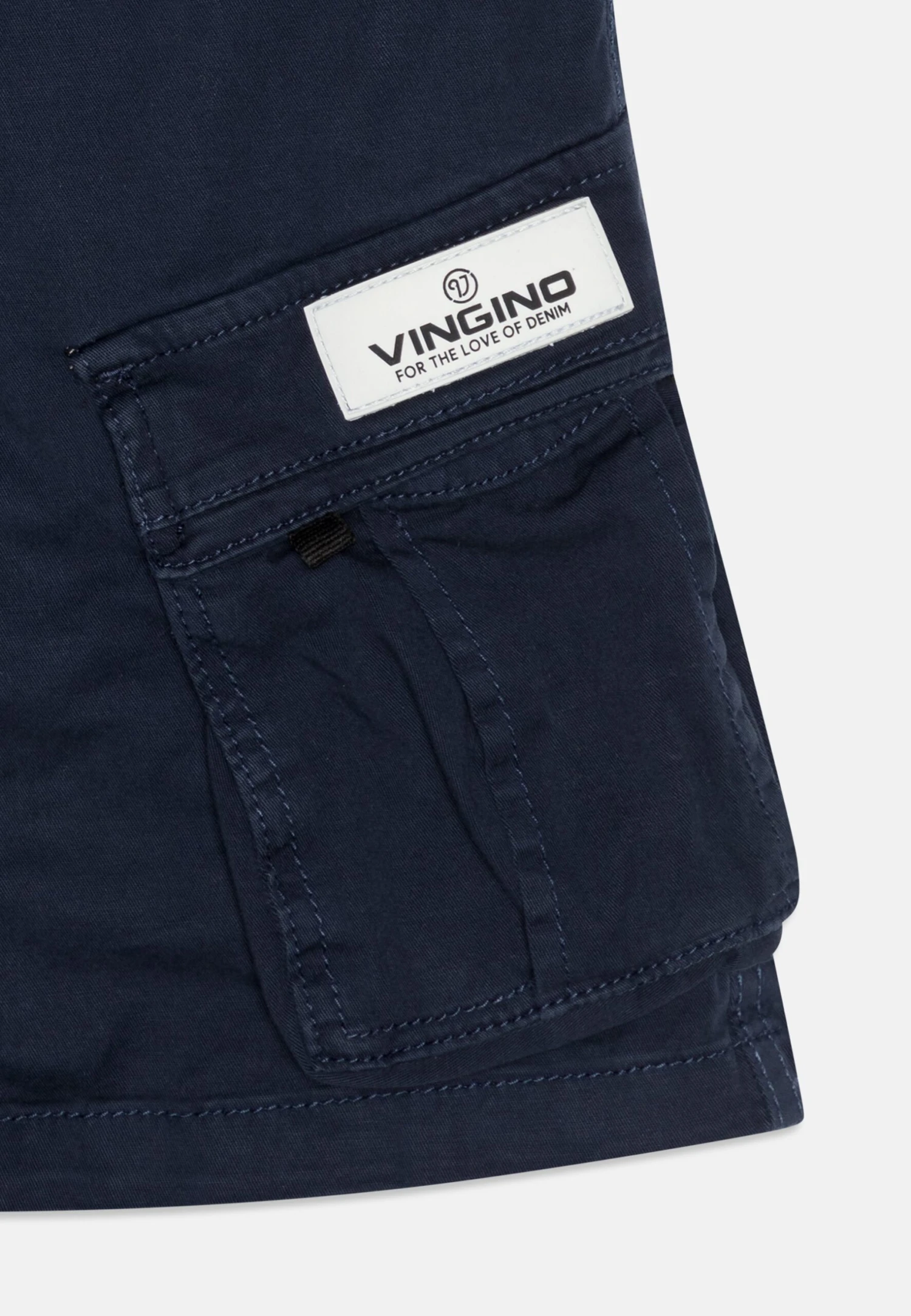 Vingino Cliff- Shorts - Dark Blue 3 Vingino Cliff- Shorts - Dark Blue - Afbeelding 3