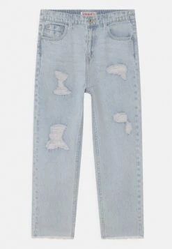 Vingino Chiara Waistband - Relaxed Fit Jeans - Light-Blue Denim
