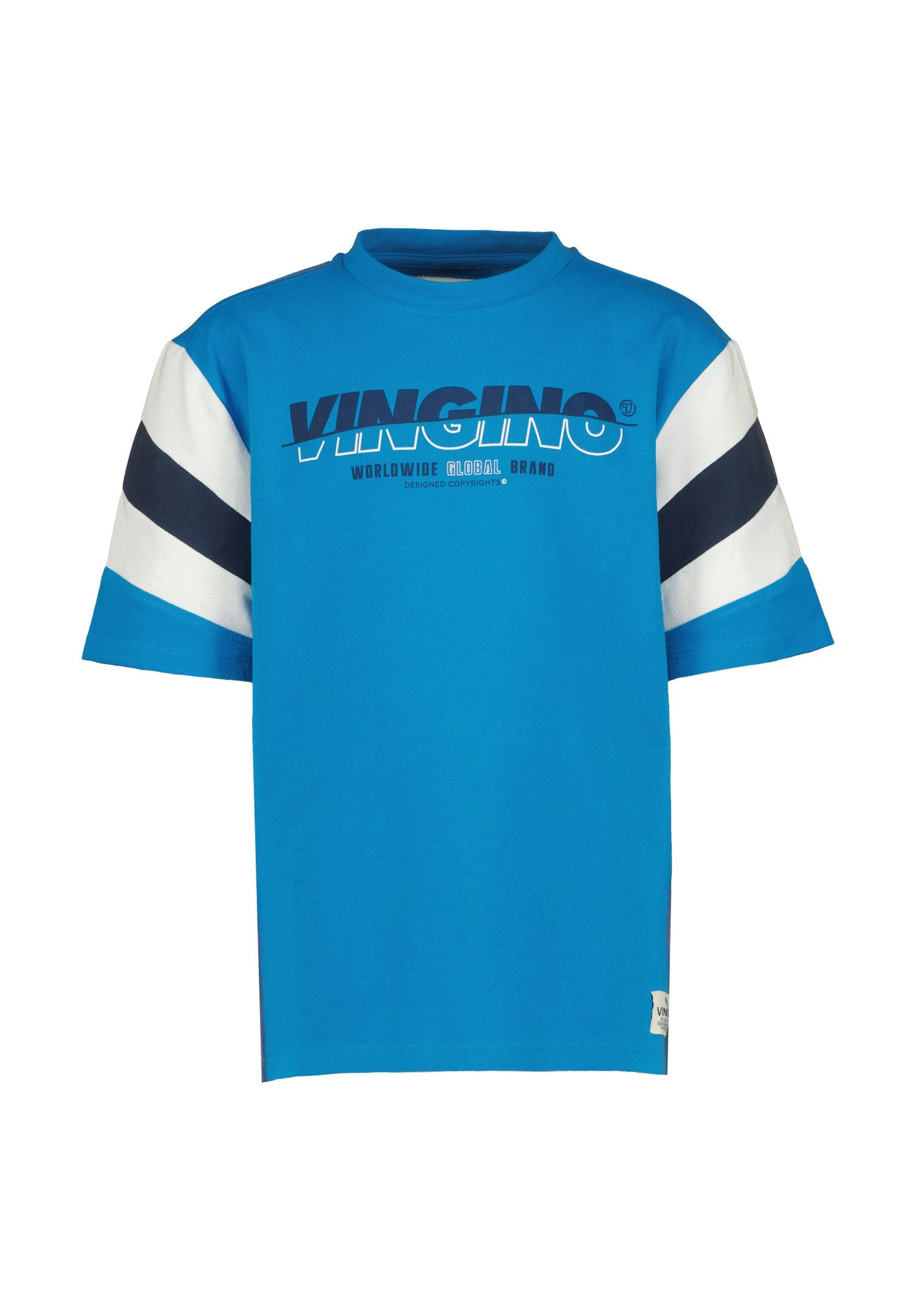 Vingino Harc - T-Shirt Print - Force Blue 1 Vingino Harc - T-Shirt Print - Force Blue