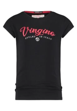 Vingino T-Shirt Print - Deep Black