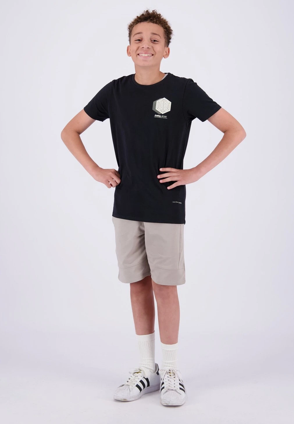 Vingino Haruki- T-Shirt Print - Deep Black 1 Vingino Haruki- T-Shirt Print - Deep Black