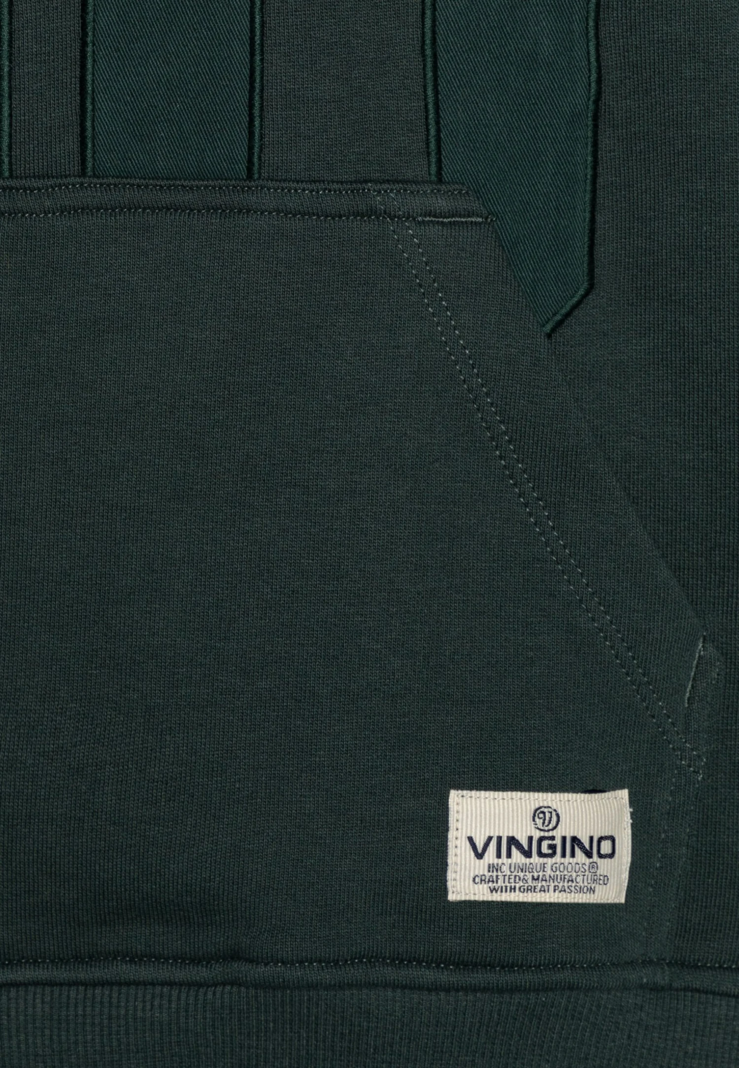 Vingino Nillo - Hoodie - Darkest Green 3 Vingino Nillo - Hoodie - Darkest Green - Afbeelding 3
