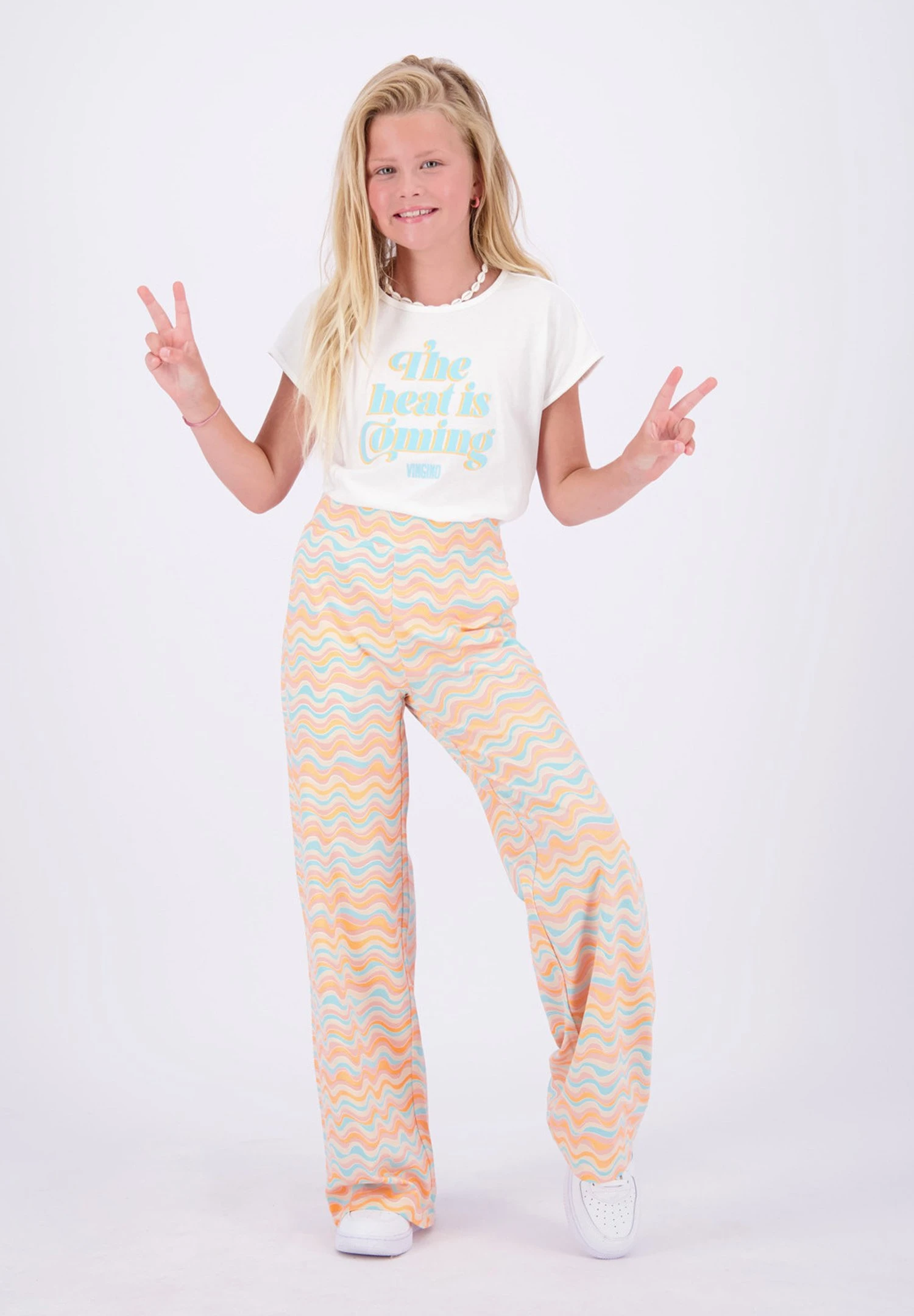 Vingino Helen Helen - T-Shirt Print - Pearl White 1 Vingino Helen Helen - T-Shirt Print - Pearl White