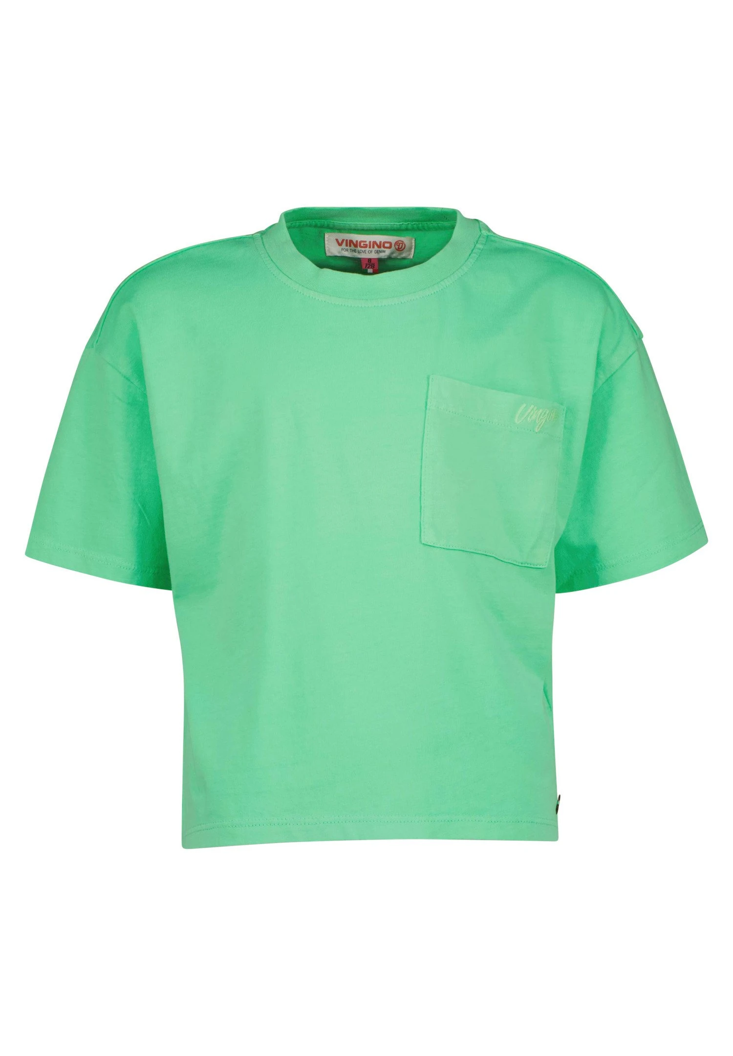 Vingino Heske - T-Shirt Basic - Poppy Green 1 Vingino Heske - T-Shirt Basic - Poppy Green