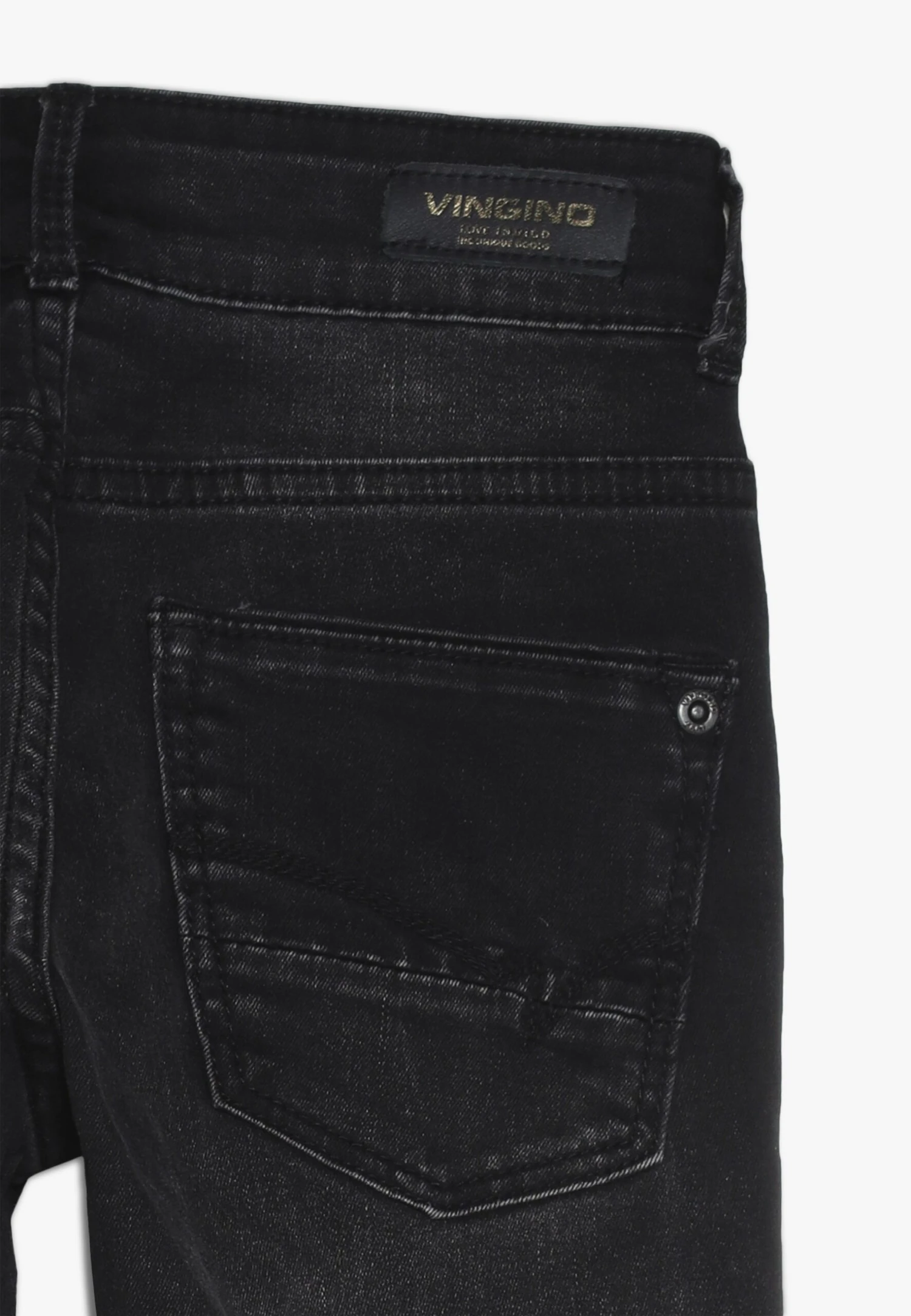 Vingino Bettine - Jeans Skinny Fit - Black Vintage 3 Vingino Bettine - Jeans Skinny Fit - Black Vintage - Afbeelding 3