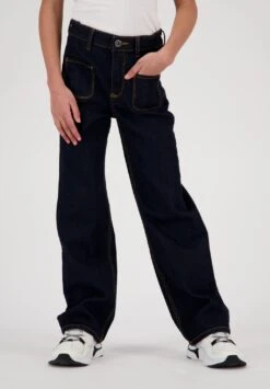 Vingino Cato Pocket Deep - Relaxed Fit Jeans - Dark Blue Denim