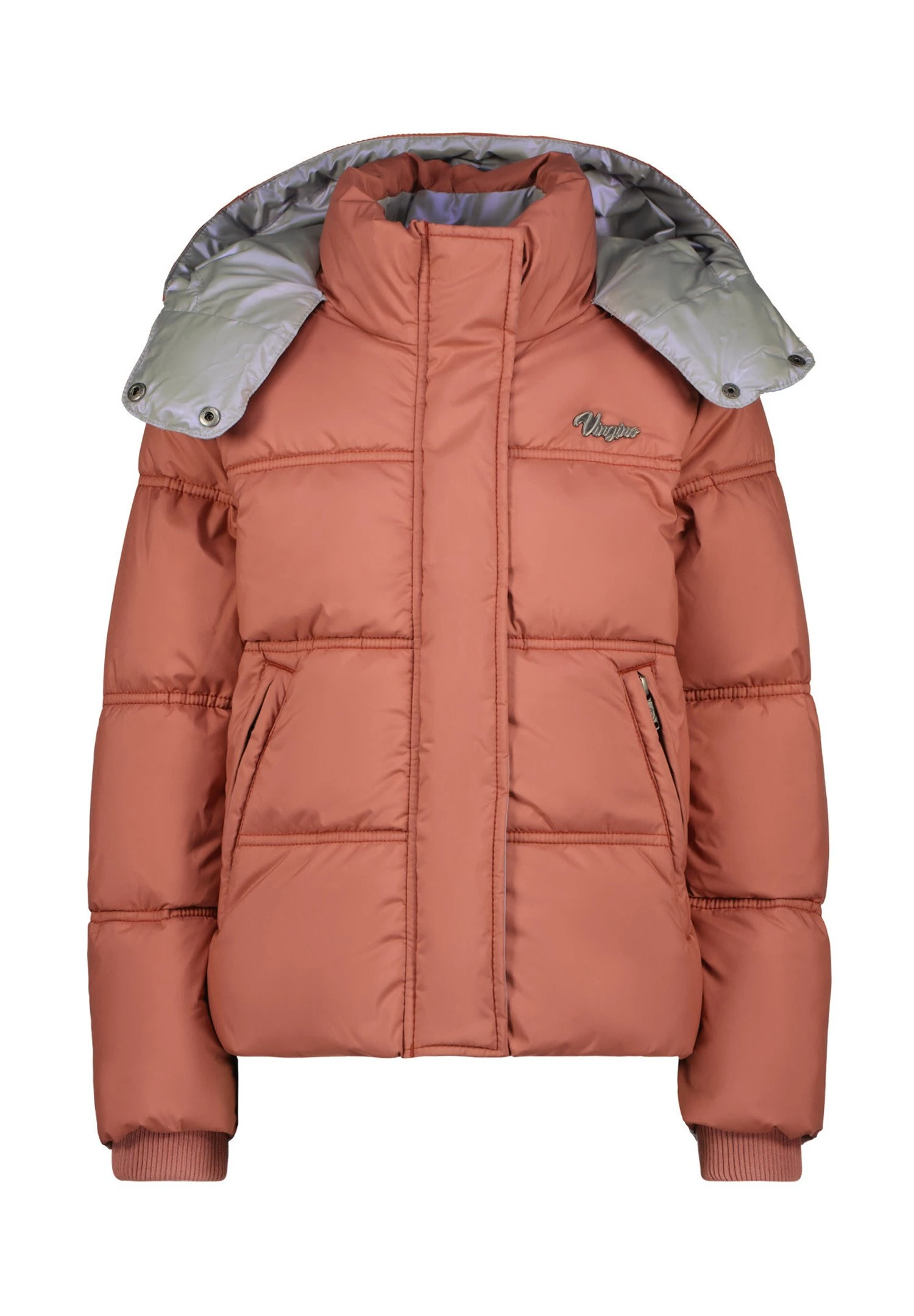 Vingino Meiden Timmely Wild - Winterjas - Salmon 3 Vingino Meiden Timmely Wild - Winterjas - Salmon - Afbeelding 3