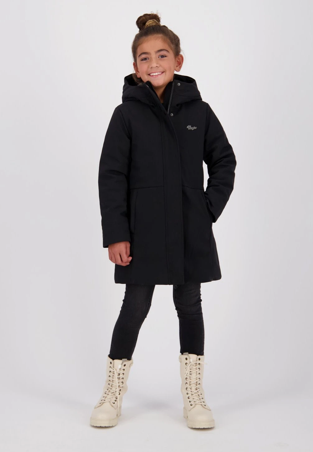 Vingino Tavina Deep- Winterjas - Black 1 Vingino Tavina Deep- Winterjas - Black