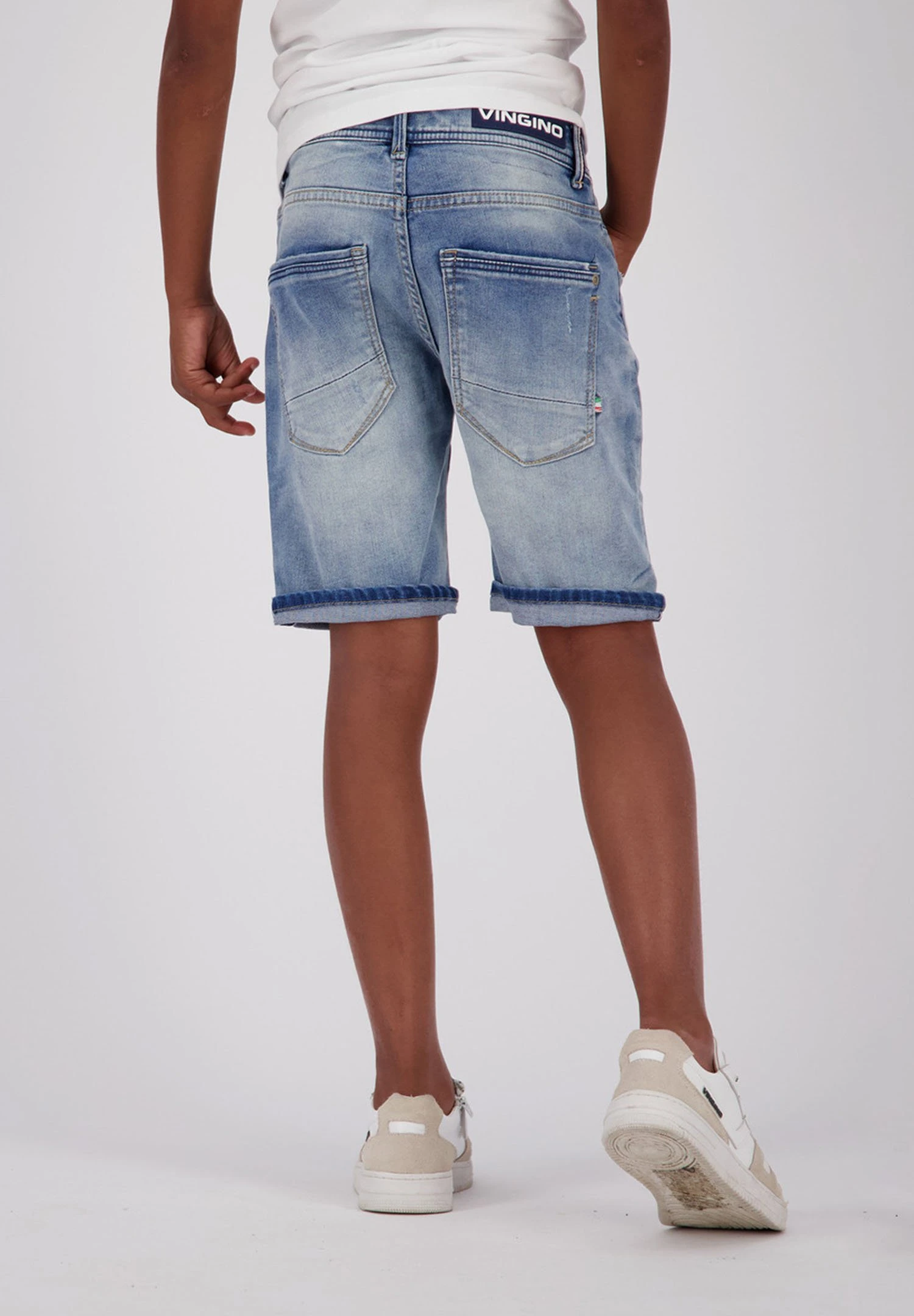 Vingino Carlisio - Jeansshort - Light Vintage 2 Vingino Carlisio - Jeansshort - Light Vintage - Afbeelding 2