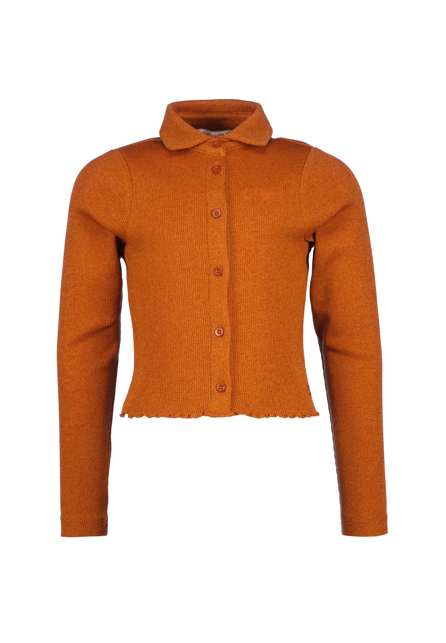 Vingino Jesmine- Overhemdblouse - Toffee Brown 3 Vingino Jesmine- Overhemdblouse - Toffee Brown - Afbeelding 3