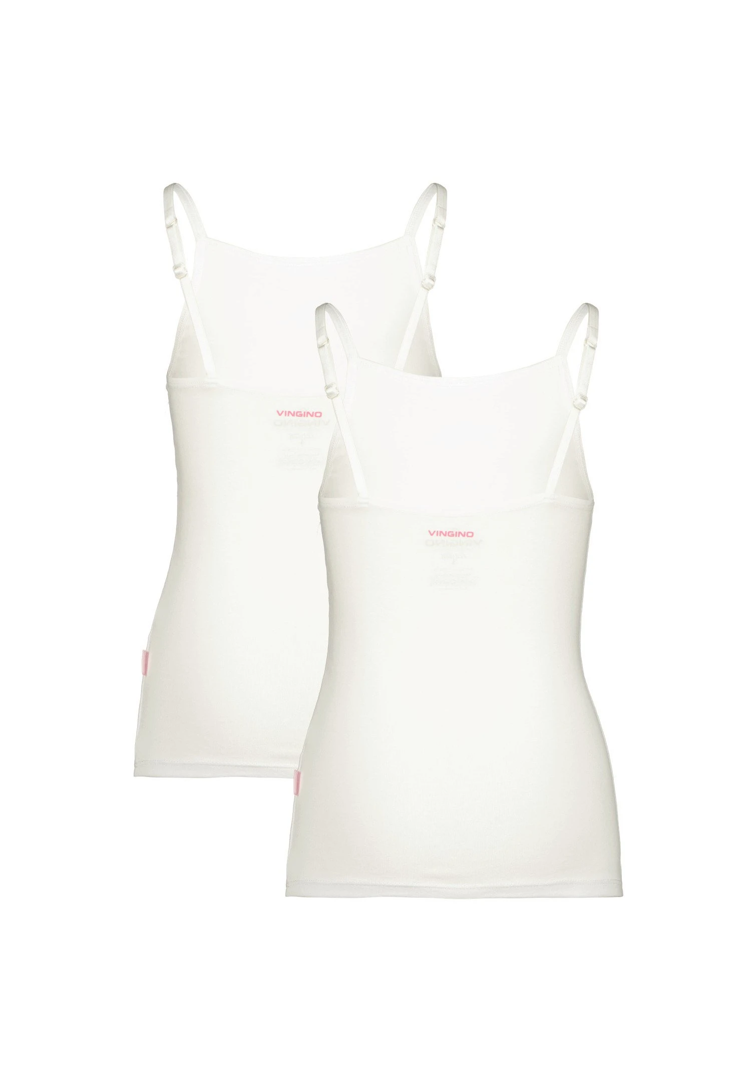 Vingino Singlet 2-Pack - Hemd - Real White 2 Vingino Singlet 2-Pack - Hemd - Real White - Afbeelding 2